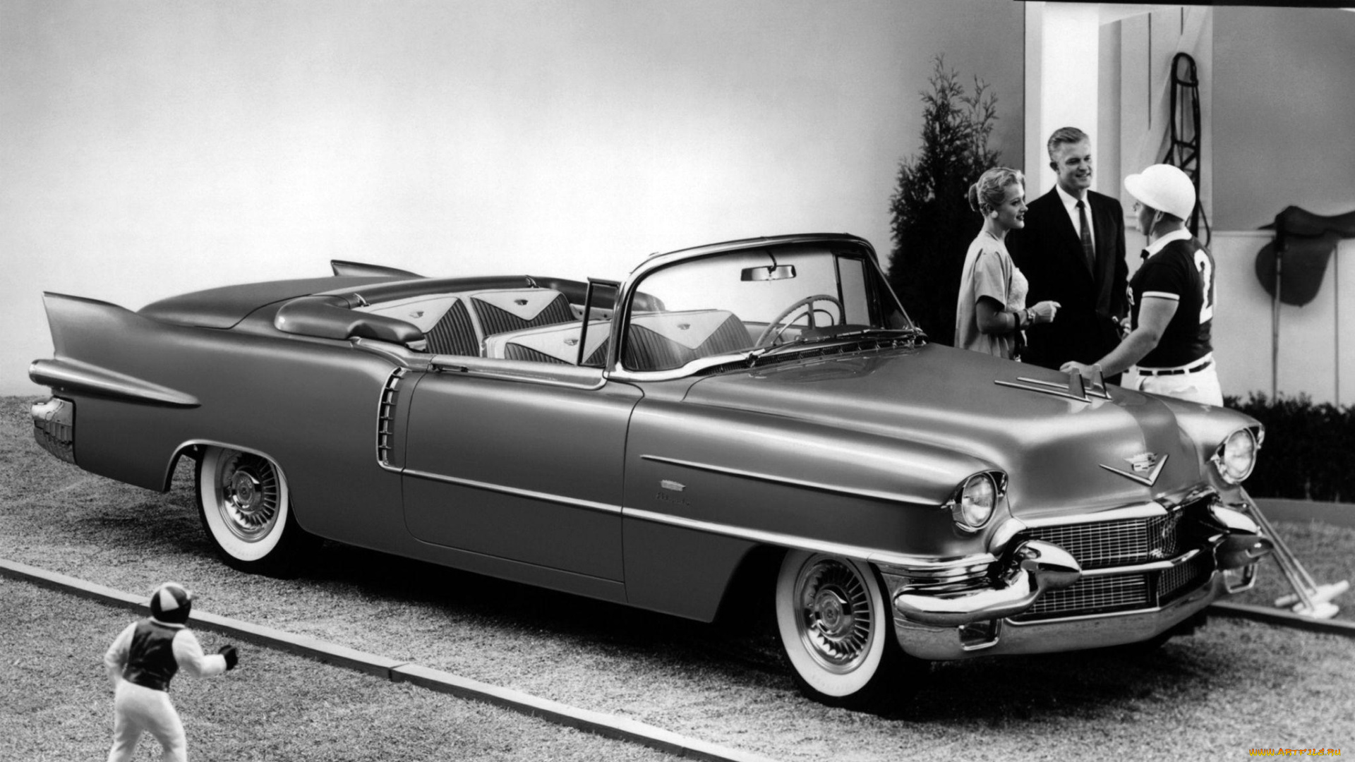 cadillac, eldorado, biarritz, convertible, автомобили, cadillac, кадиллак, кабриолет, люди, ретро