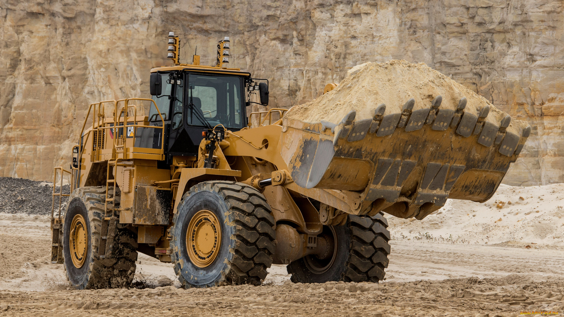 техника, фронтальные, погрузчики, catetpillar