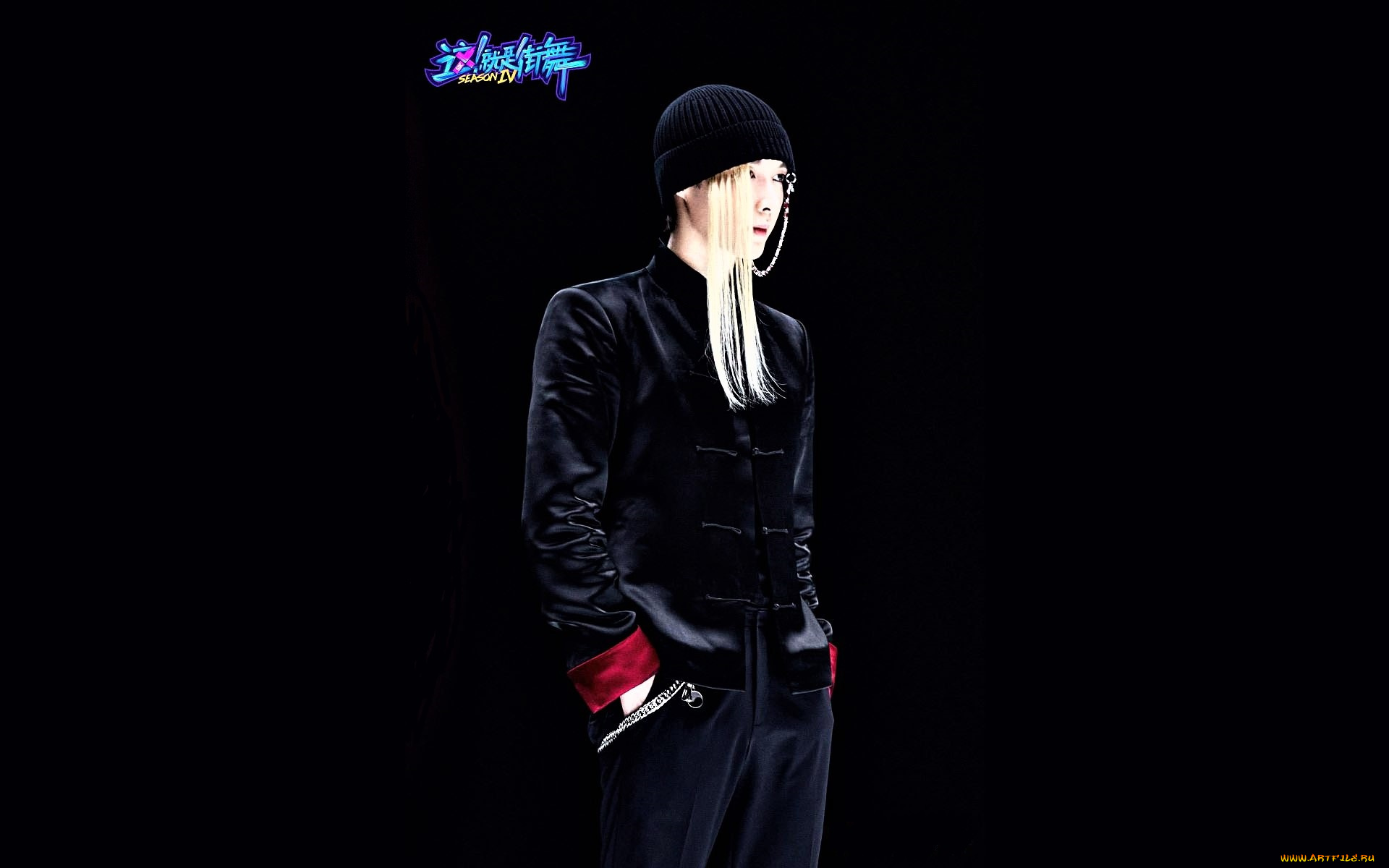 мужчины, zhang, yixing, танцор, шапка, прядь