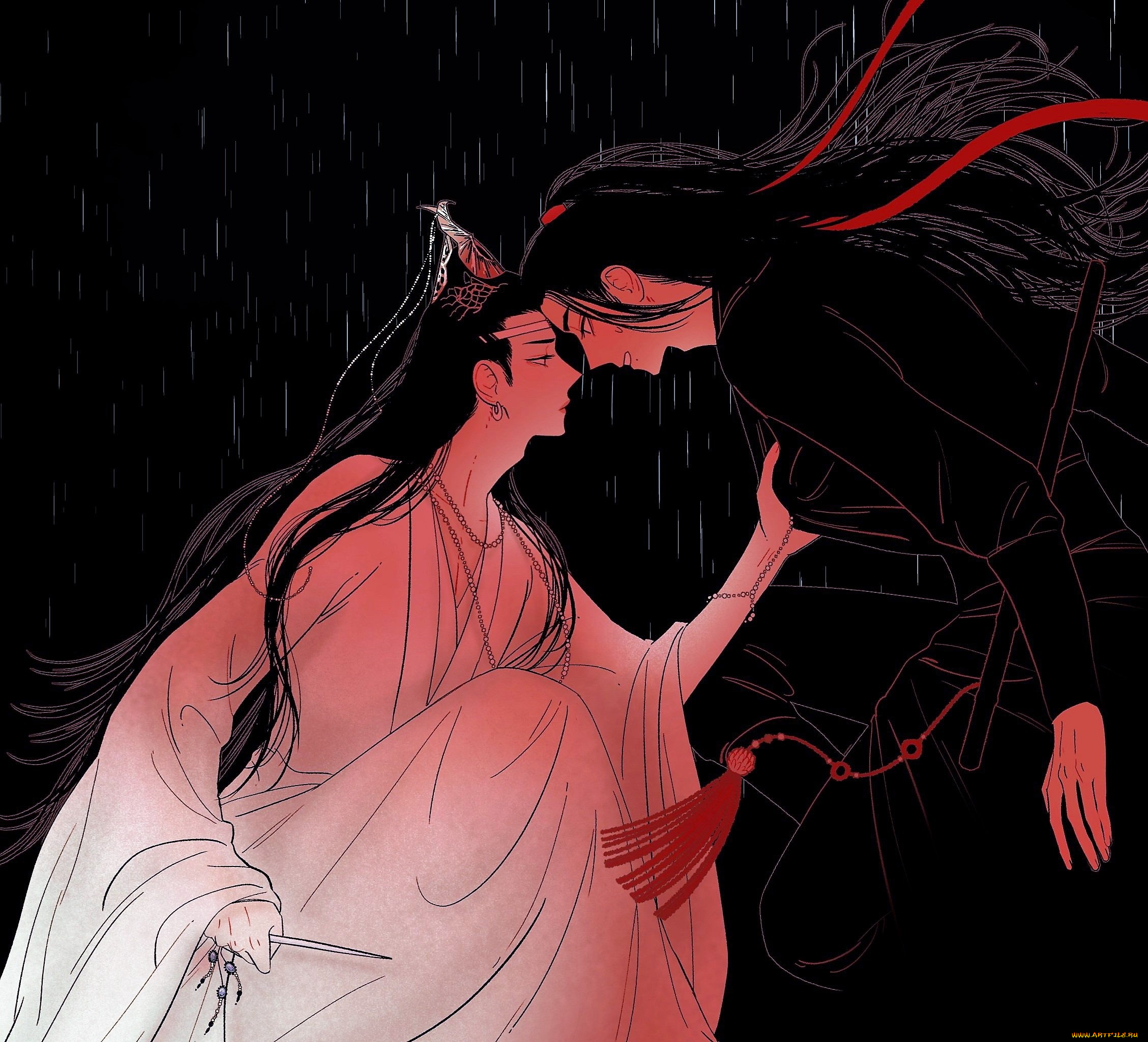 аниме, mo, dao, zu, shi, вэй, усянь, лань, ванцзы