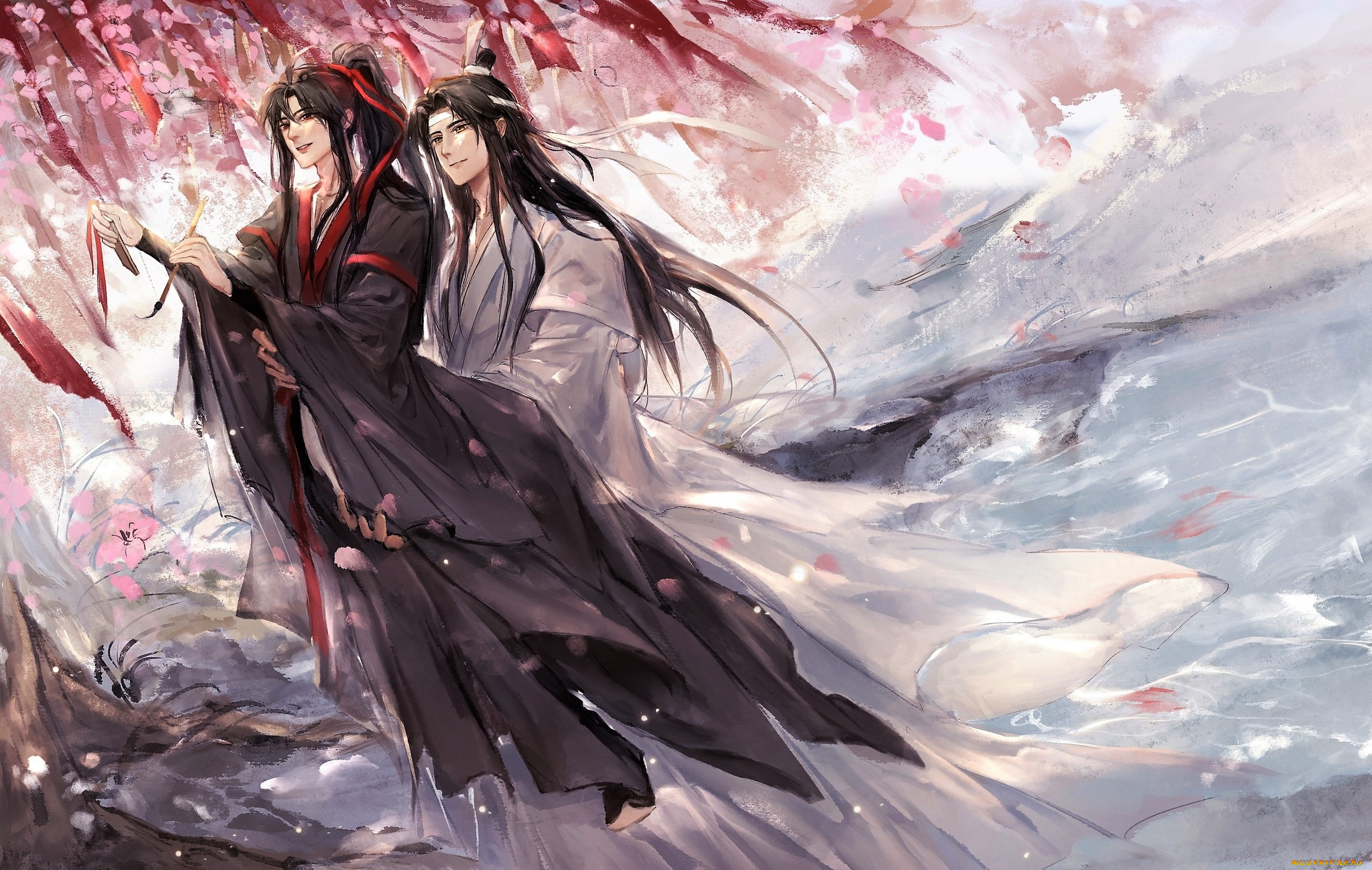 аниме, mo, dao, zu, shi, вэй, усянь, лань, ванцзы