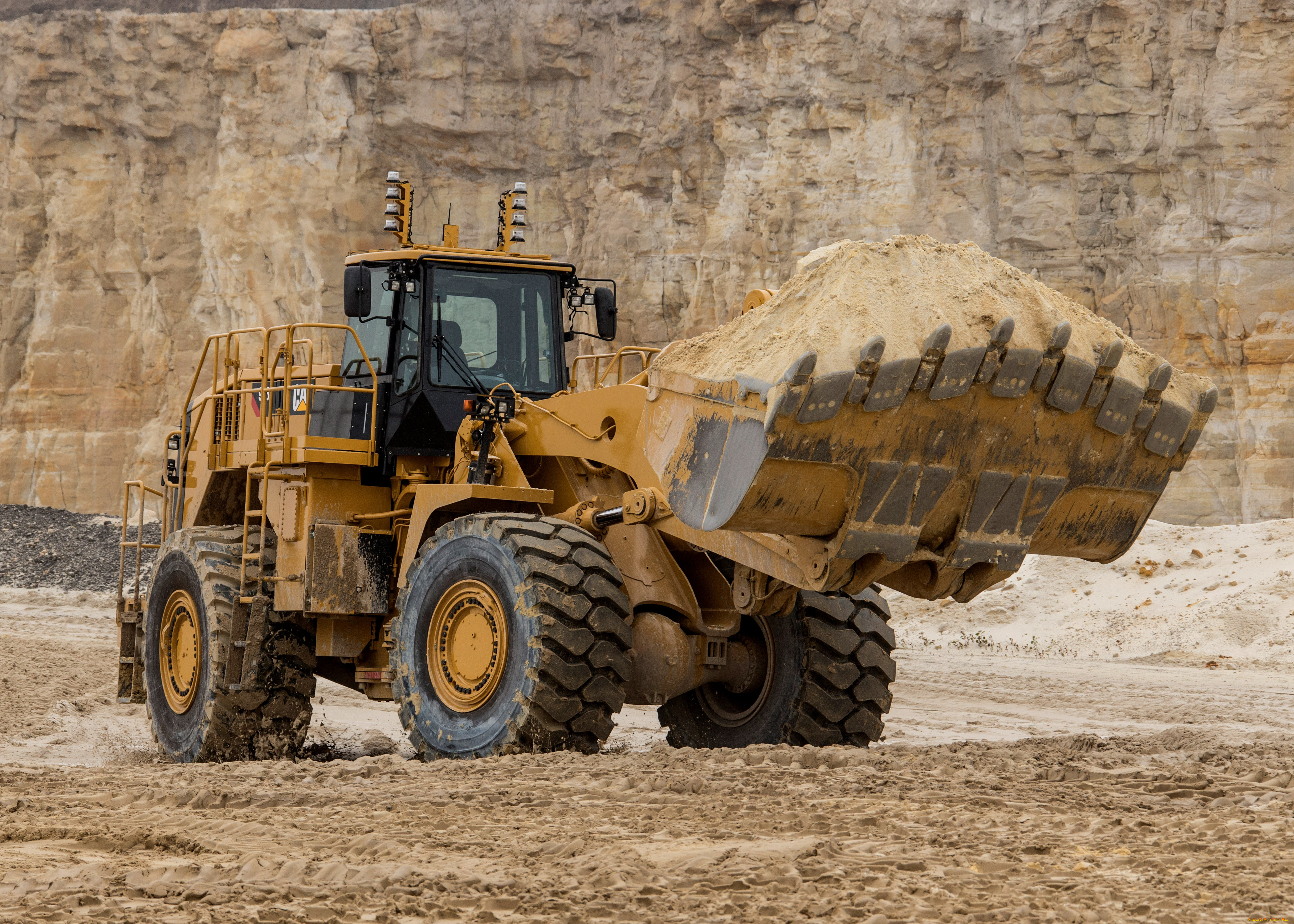 техника, фронтальные, погрузчики, catetpillar