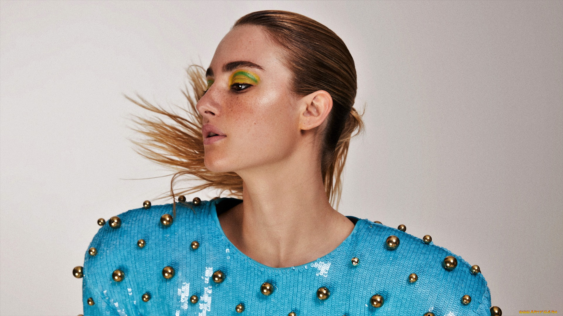 grace, van, patten, девушки, рыжая, лицо, свитер