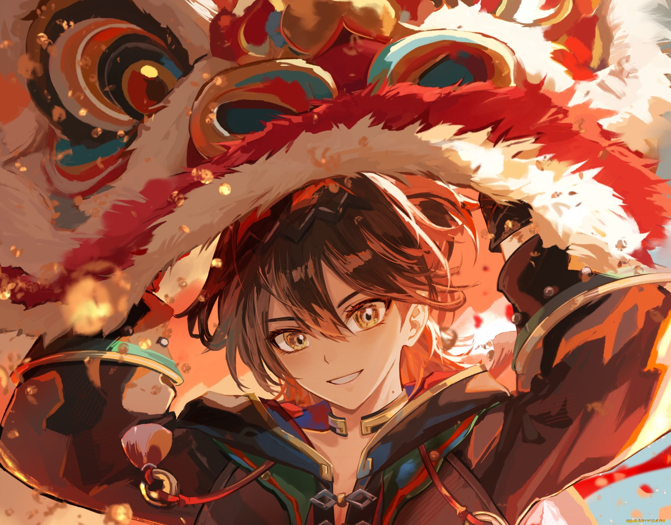 аниме, genshin, impact, геншин