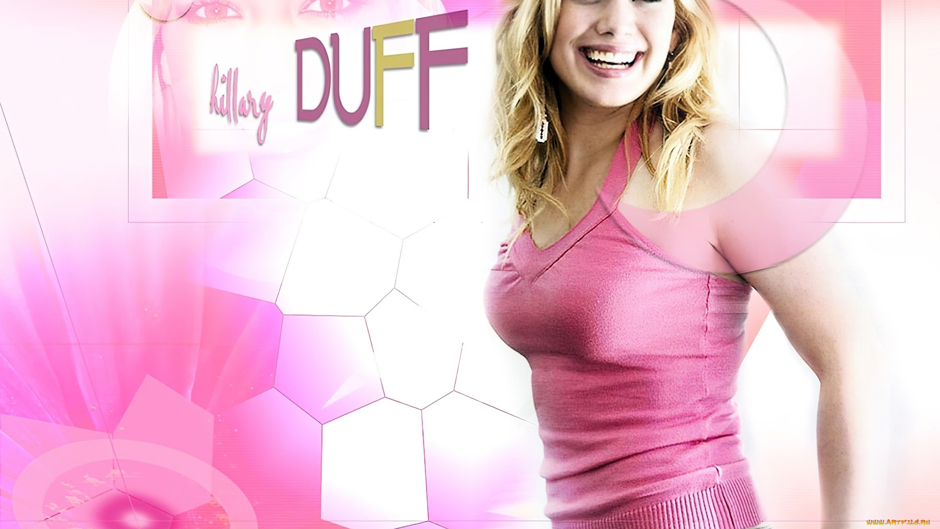 девушки, hilary, duff, блондинка, топ, пояс