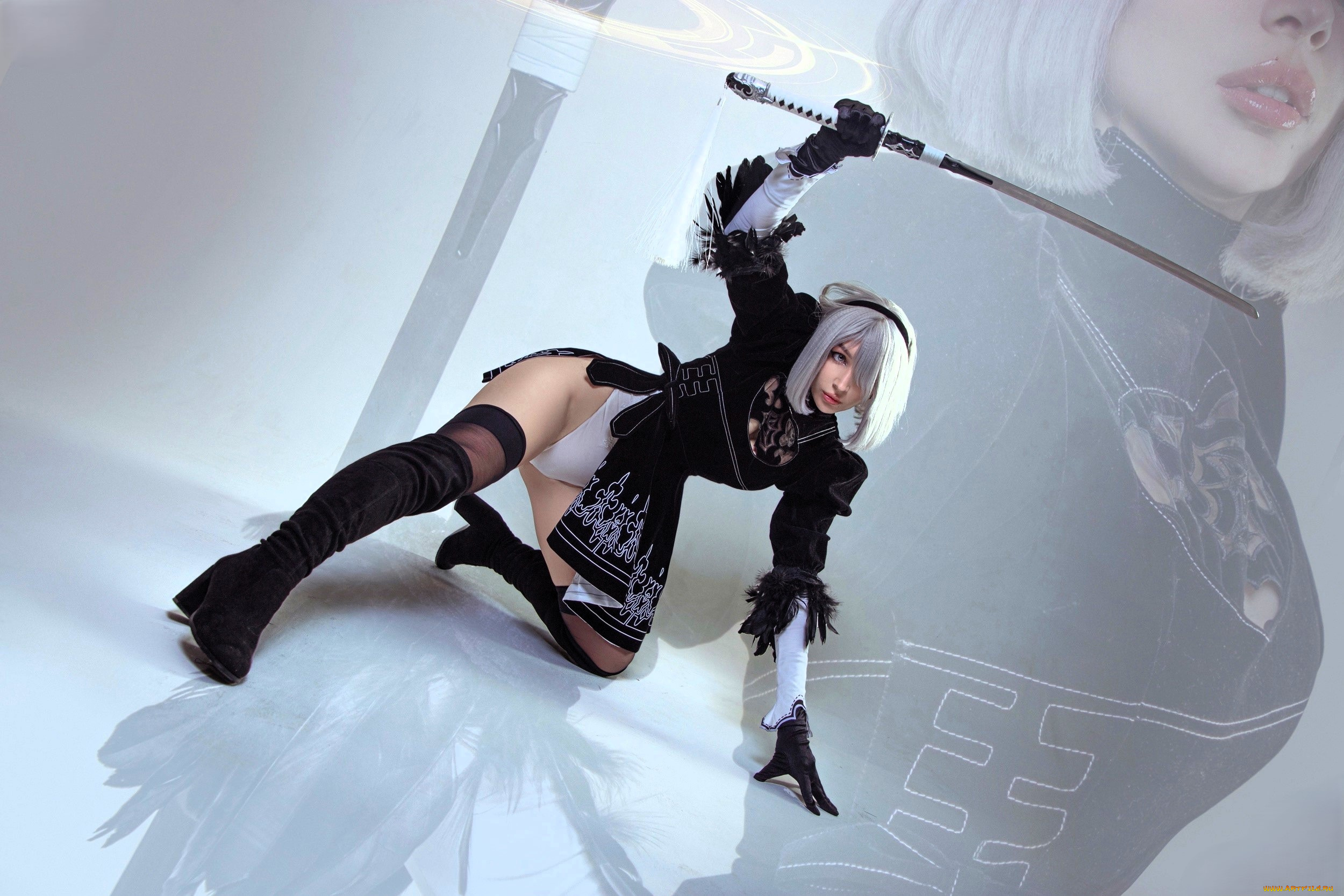 ladybell, девушки, -, креатив, , косплей, образ, косплей, костюм, наряд, меч