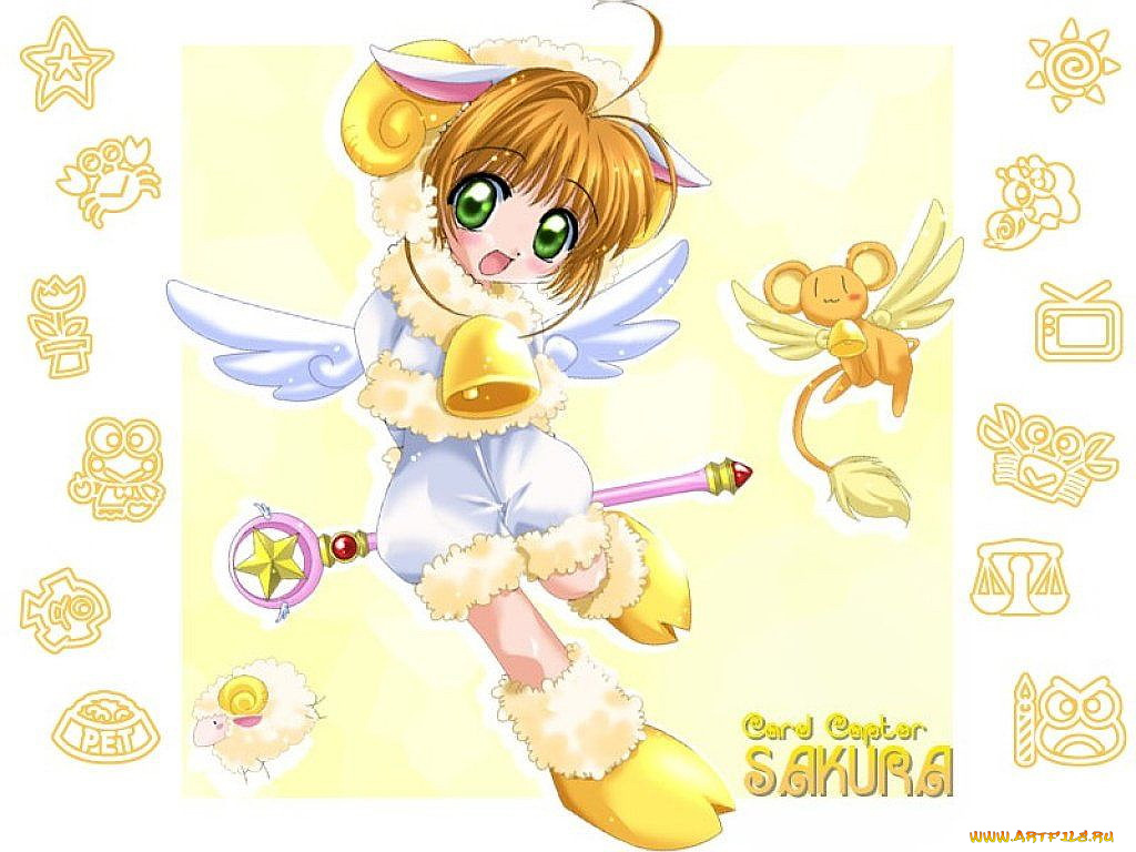 аниме, card, captor, sakura