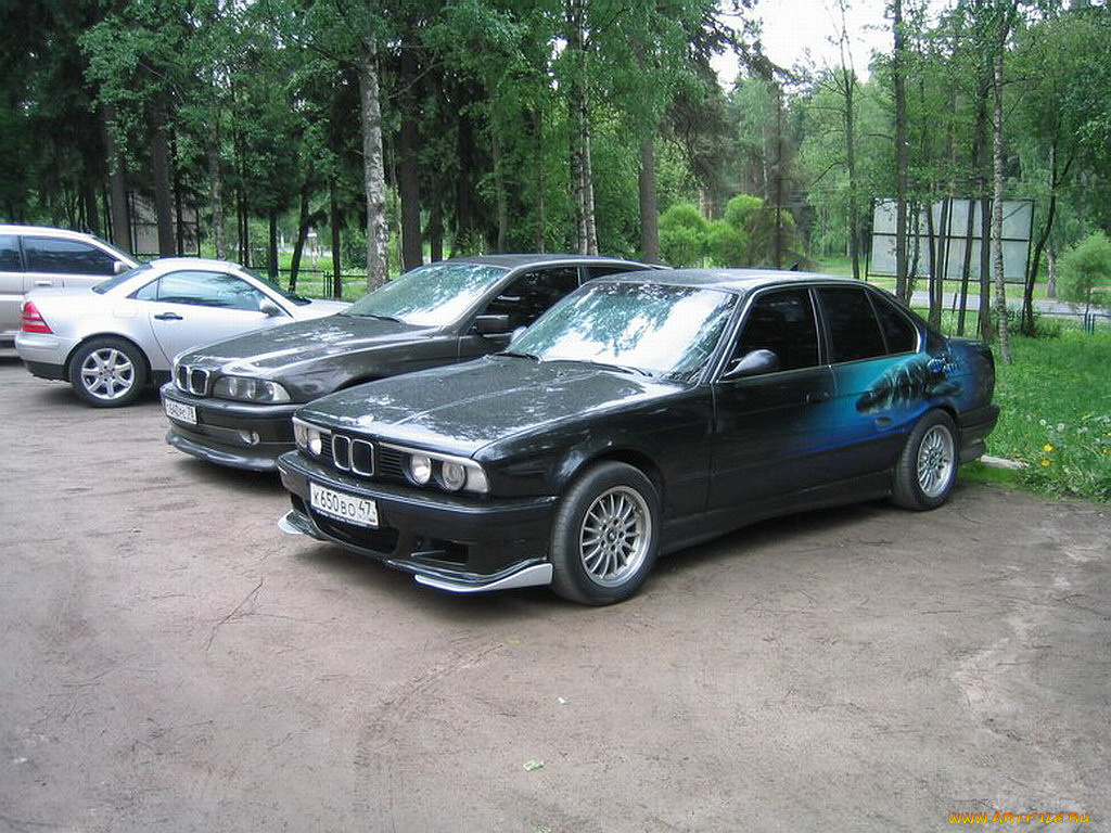 bmw, series, e34, sedan, автомобили