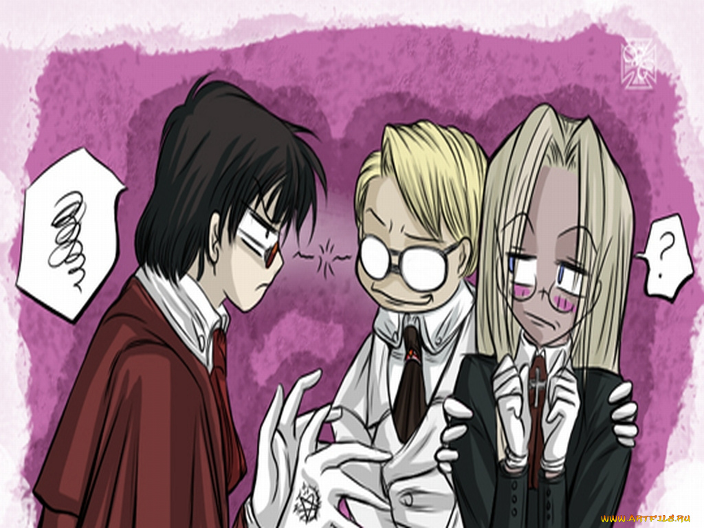 аниме, hellsing