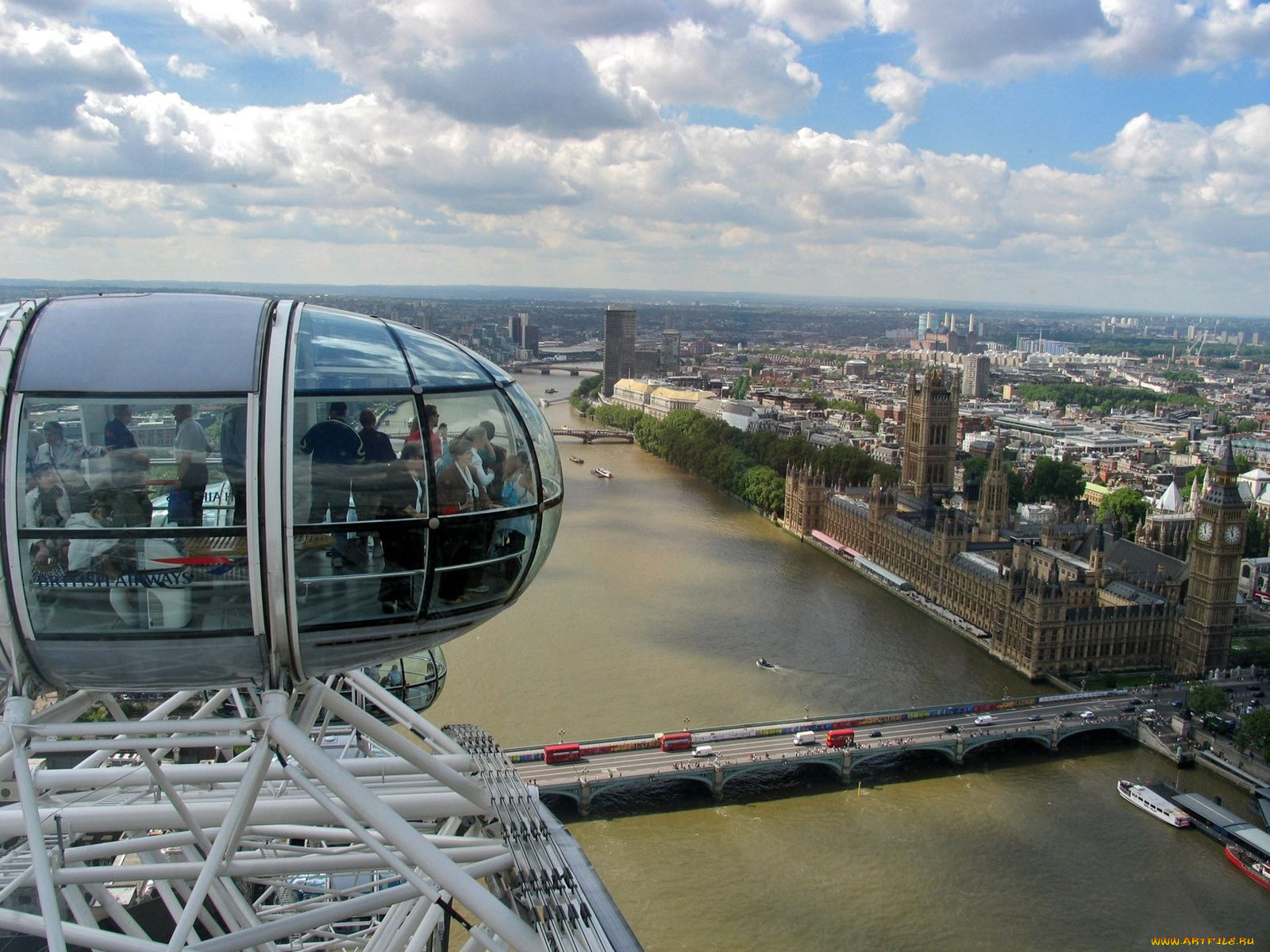 города, лондон, великобритания