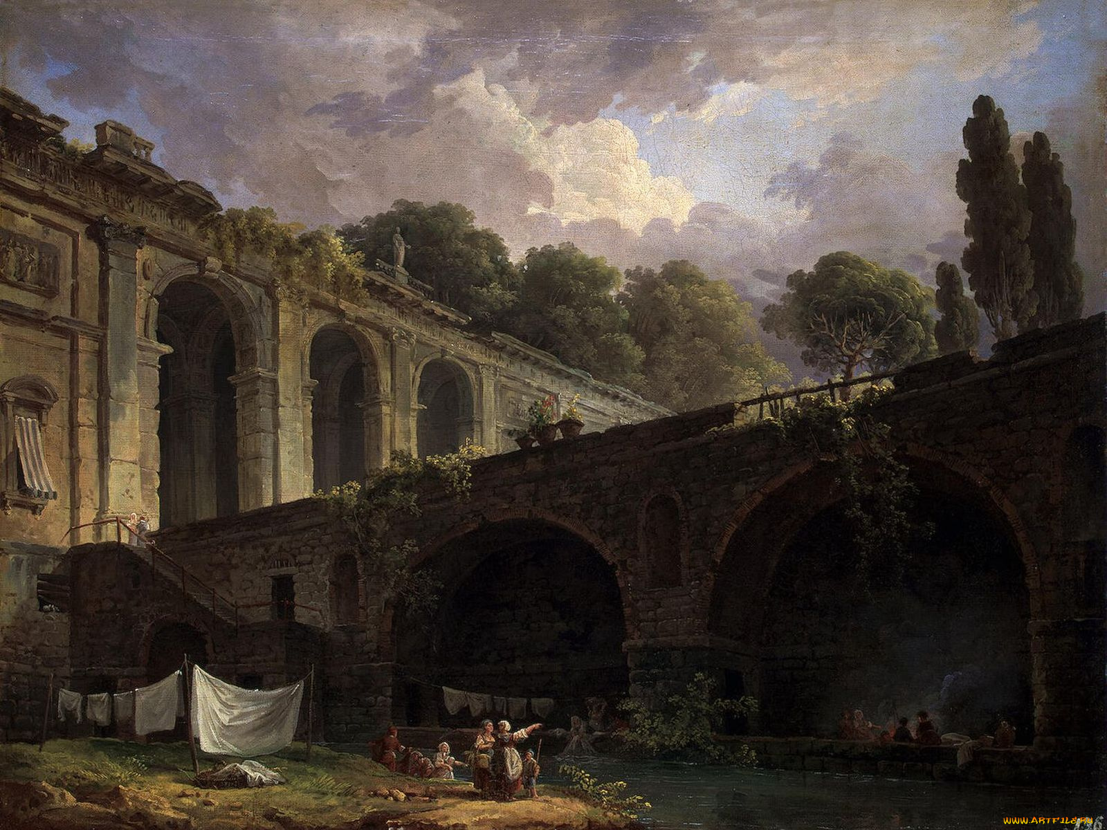 hubert, robert, рисованные