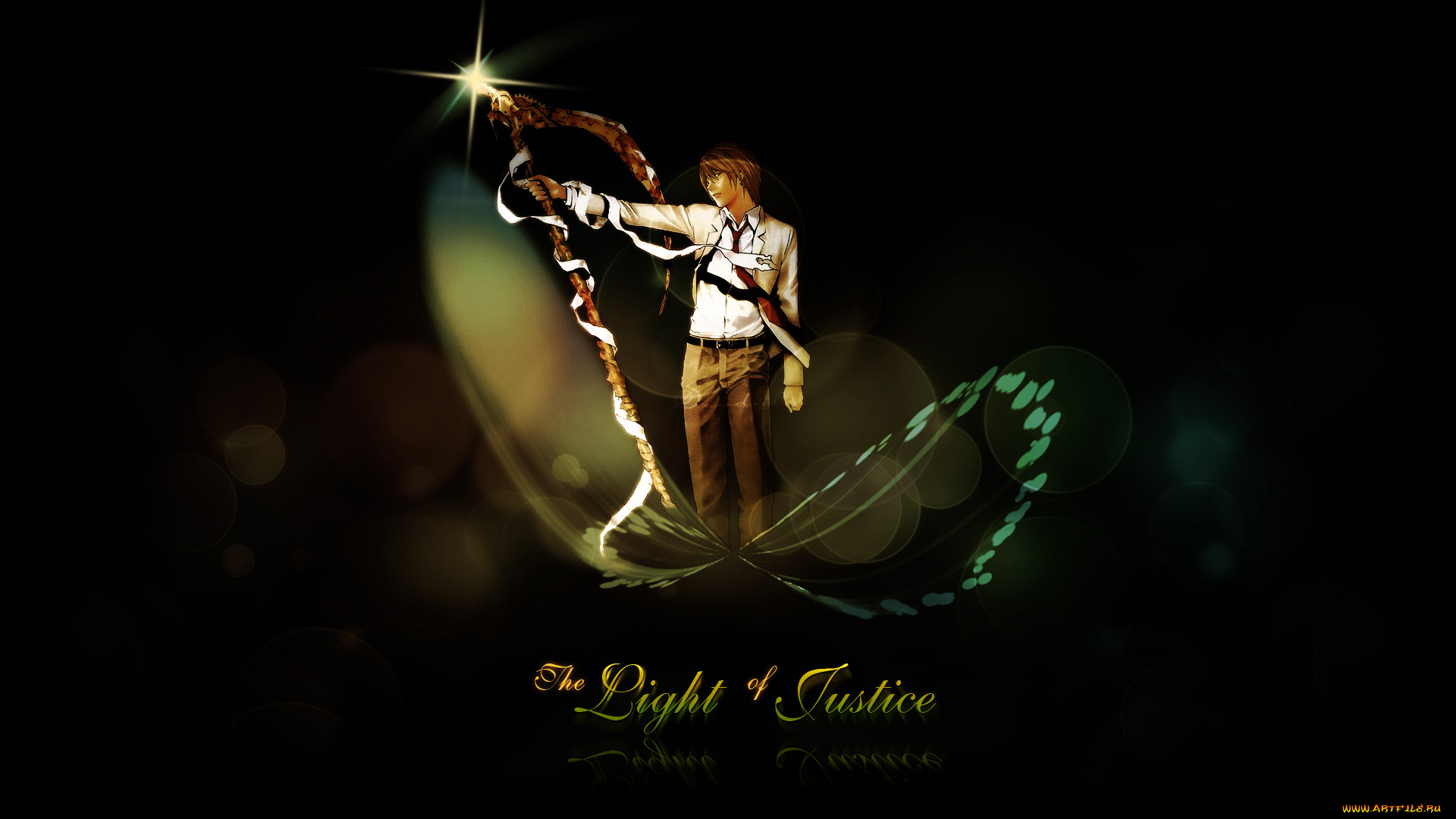 аниме, death, note