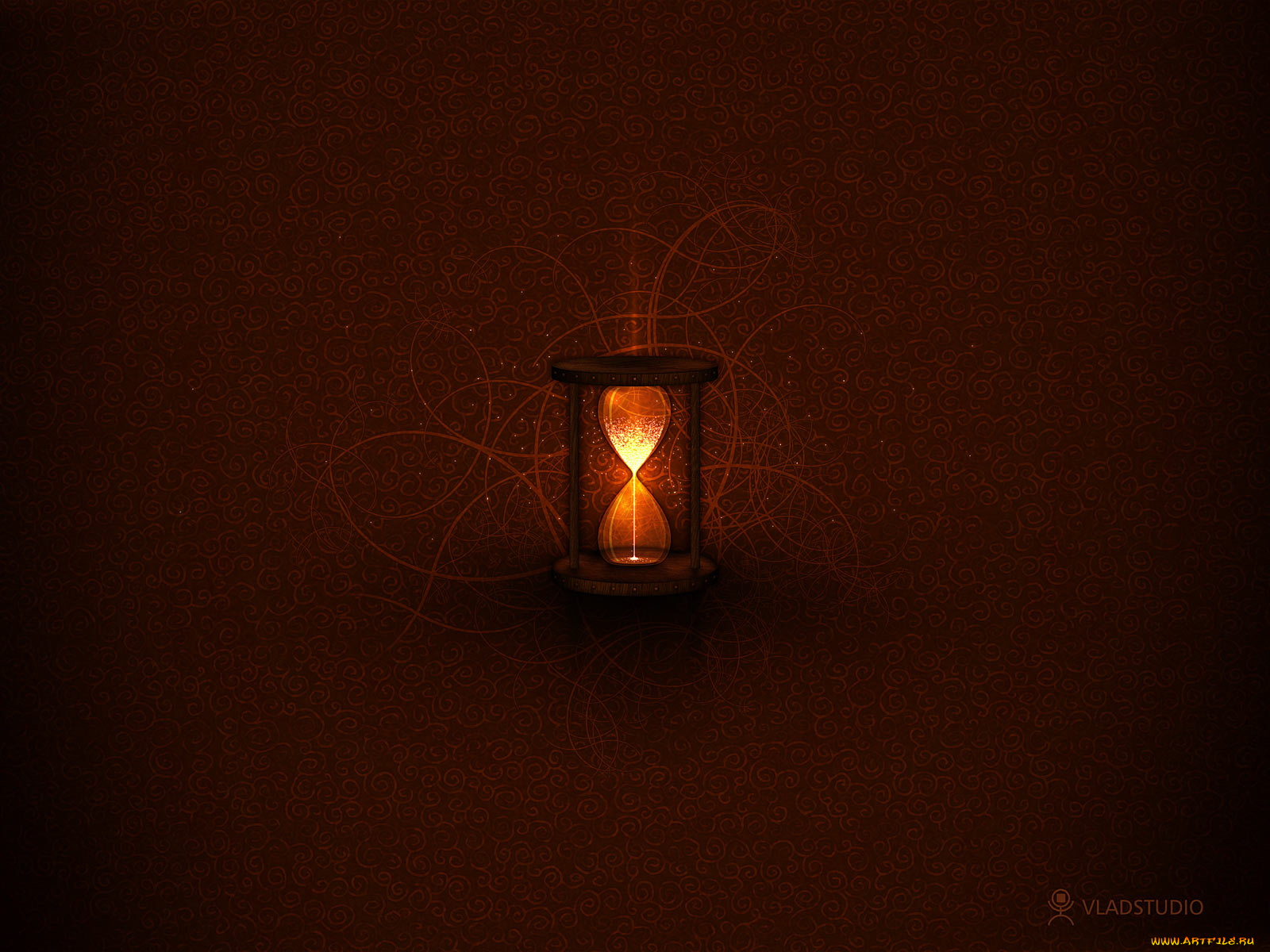 рисованные, vladstudio, песочные, часы