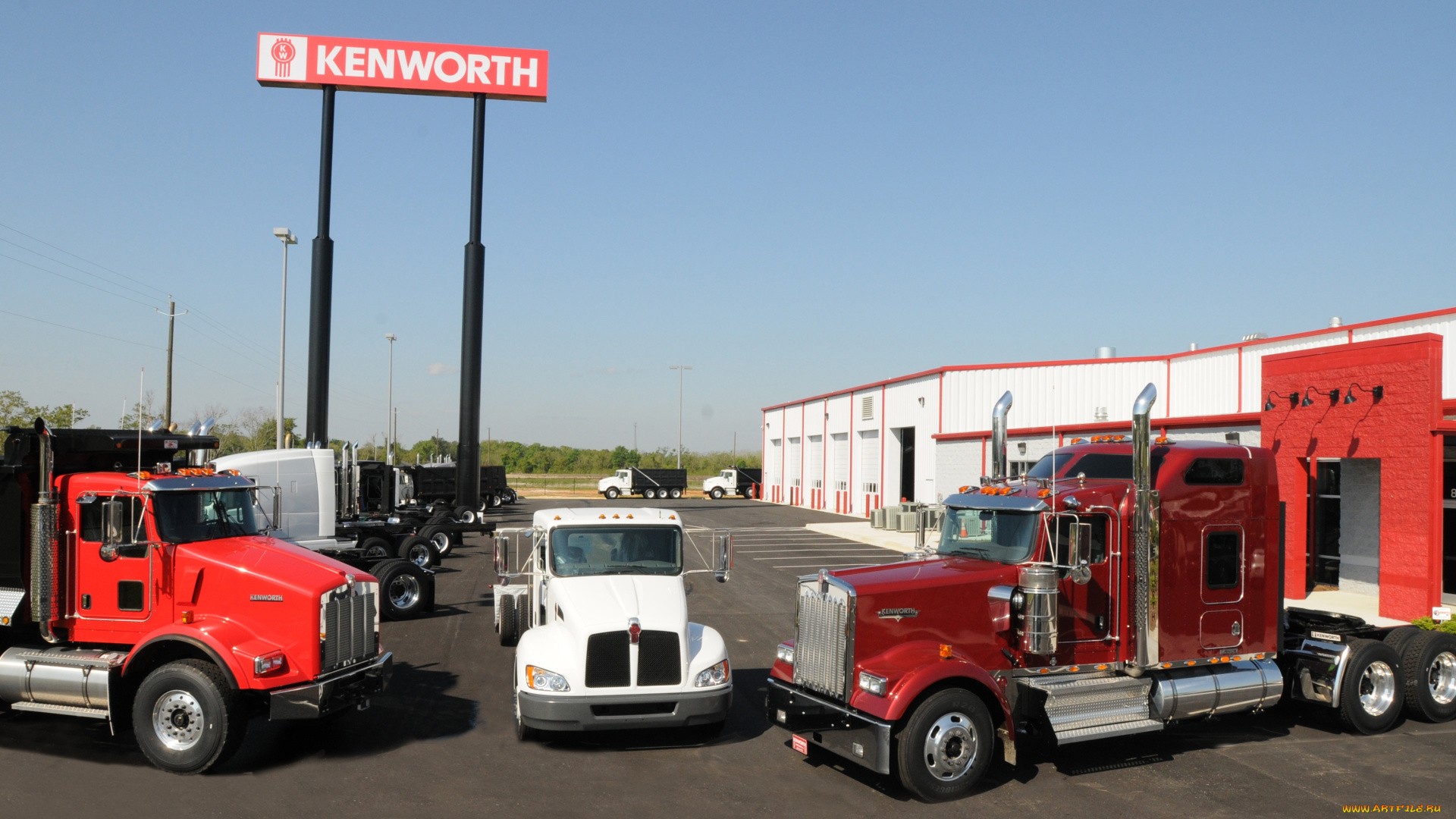 автомобили, kenworth, грузовик