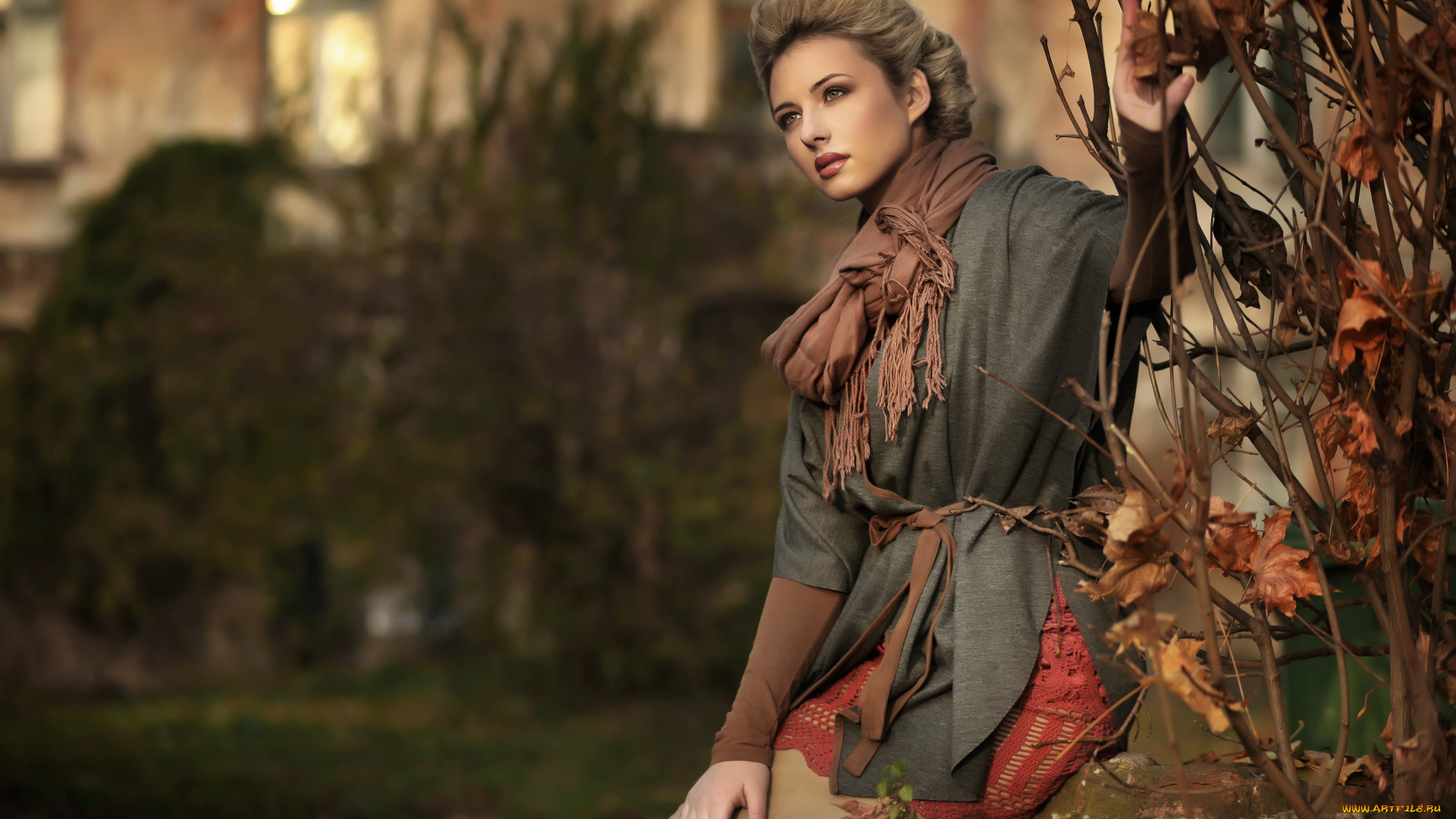 _Unsort, -НЕ, ВЫБИРАТЬ, , , девушки, не, выбирать, шарф, осень