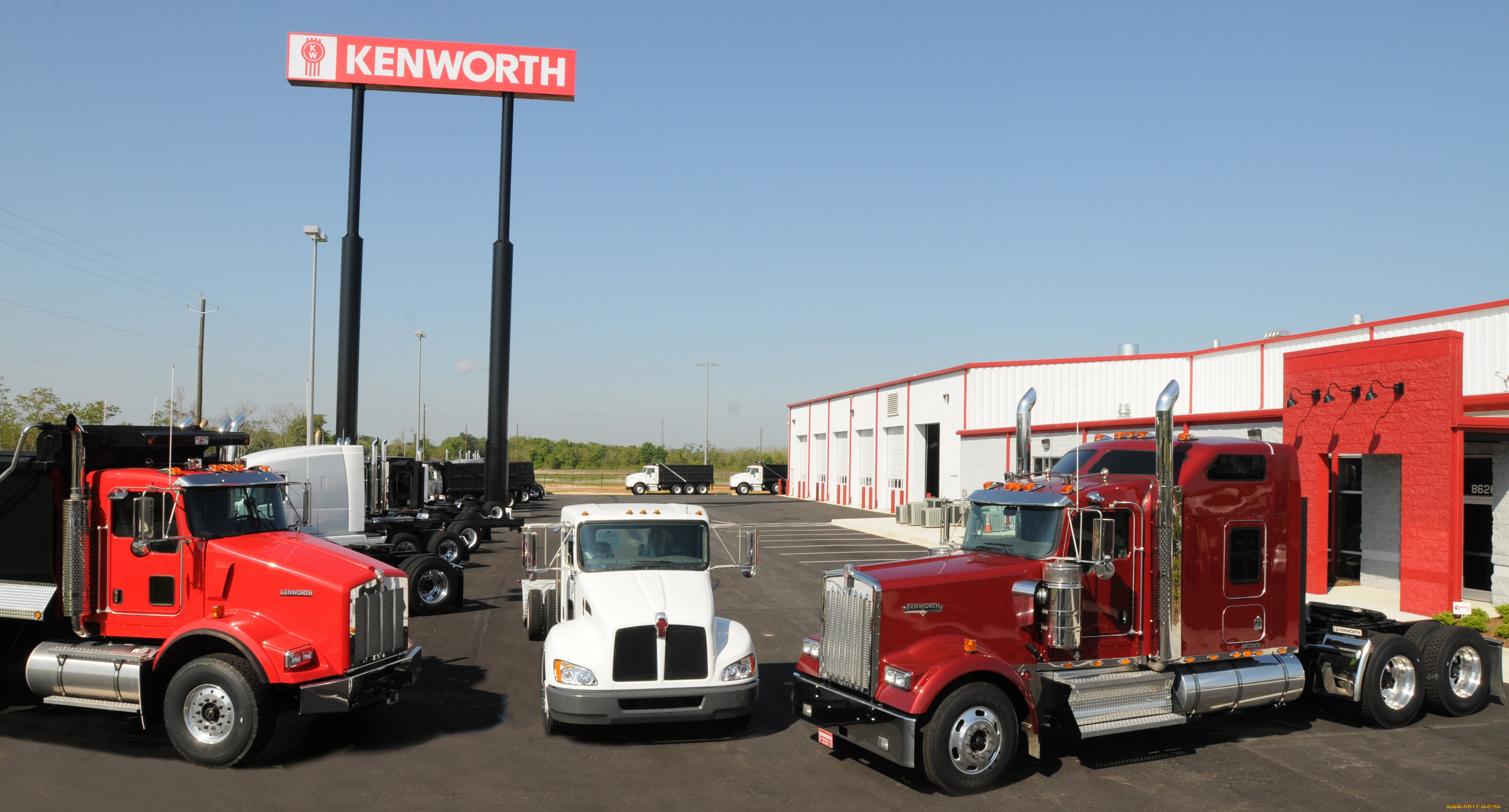 автомобили, kenworth, грузовик
