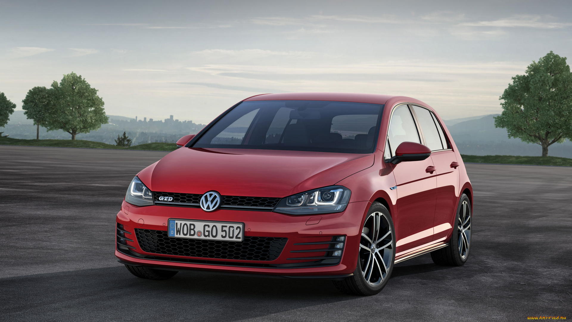 автомобили, volkswagen, golf, gtd