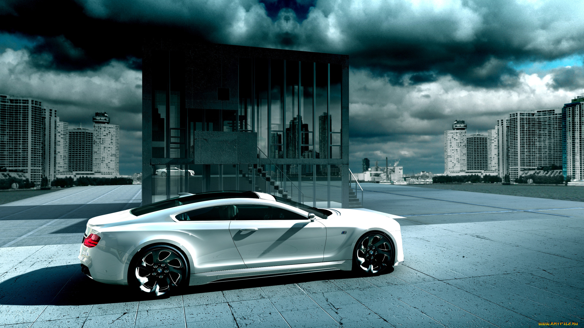 bmw, 8, series, concept, design, автомобили, 3д, bmw, 3d