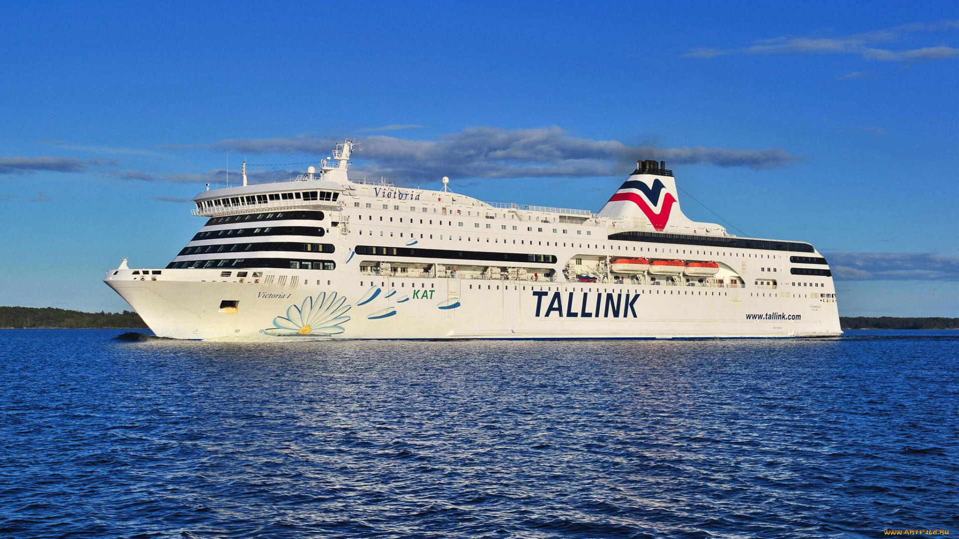корабли, лайнеры, tallink, victoria