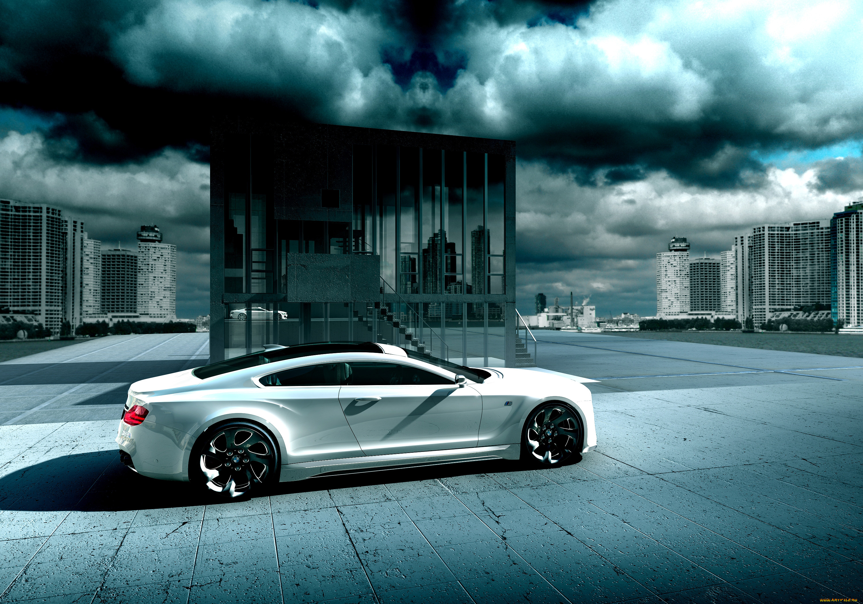 bmw, 8, series, concept, design, автомобили, 3д, bmw, 3d