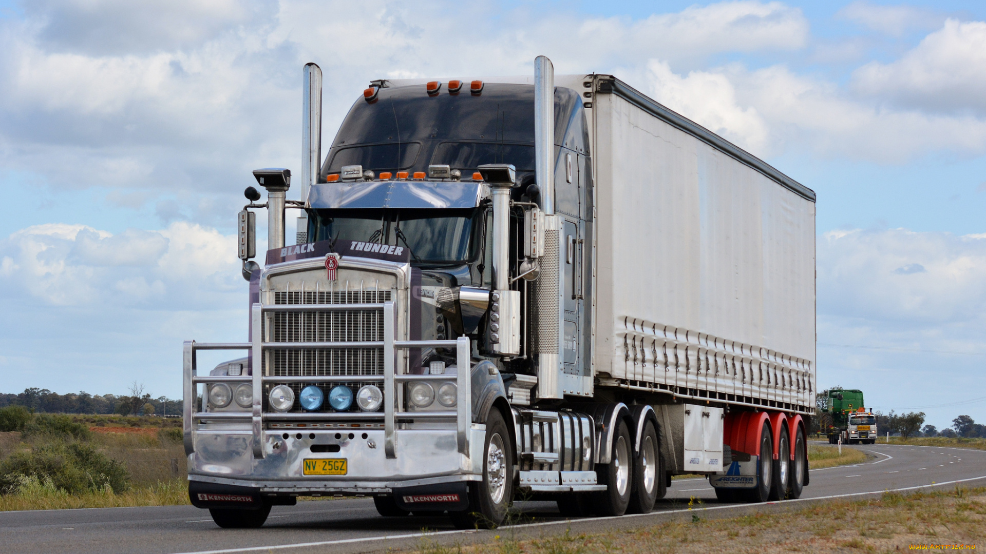 kenworth, автомобили, тяжелый, грузовик, седельный, тягач