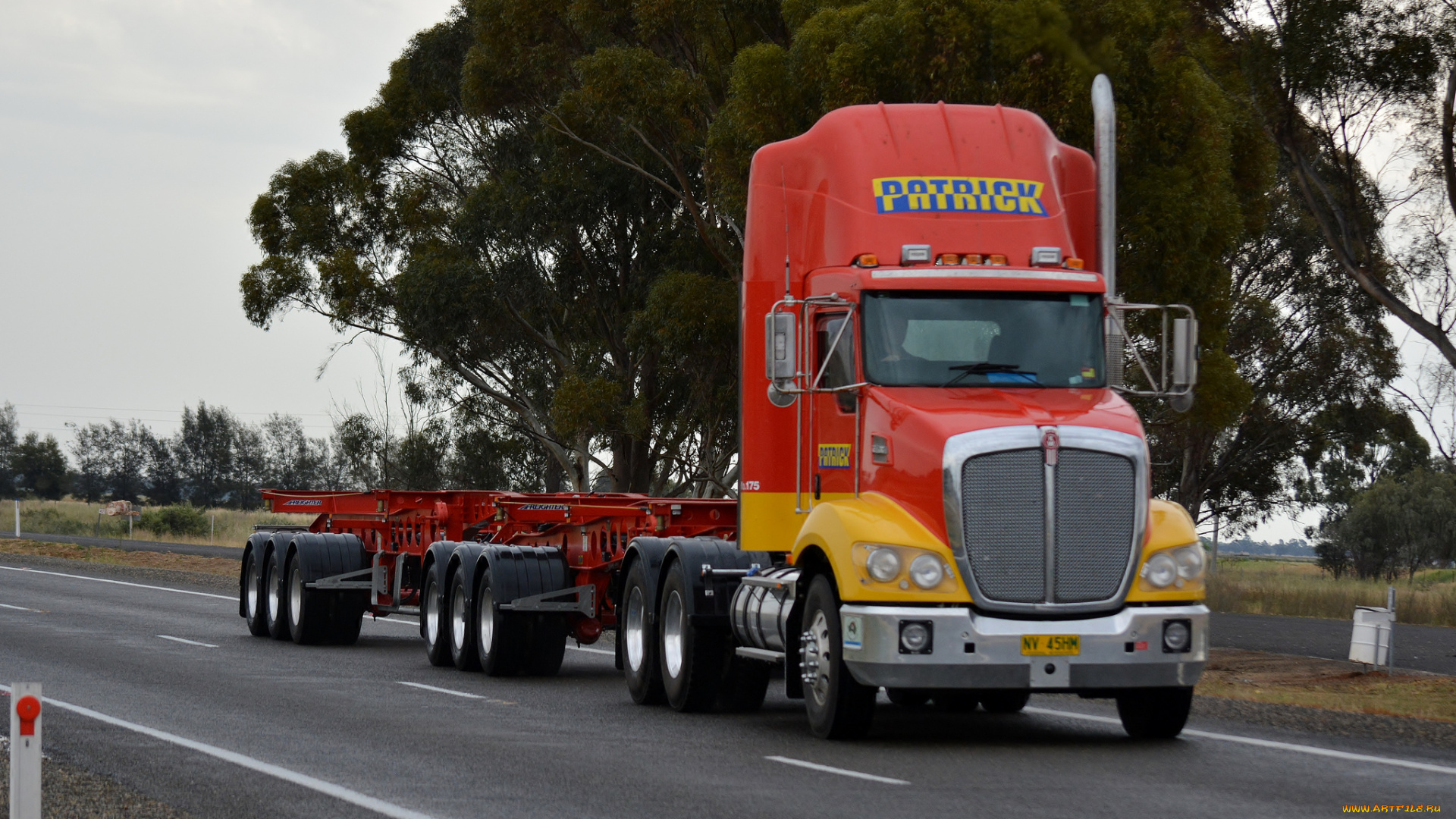 kenworth, t409, автомобили, kenworth, тяжелый, грузовик, седельный, тягач