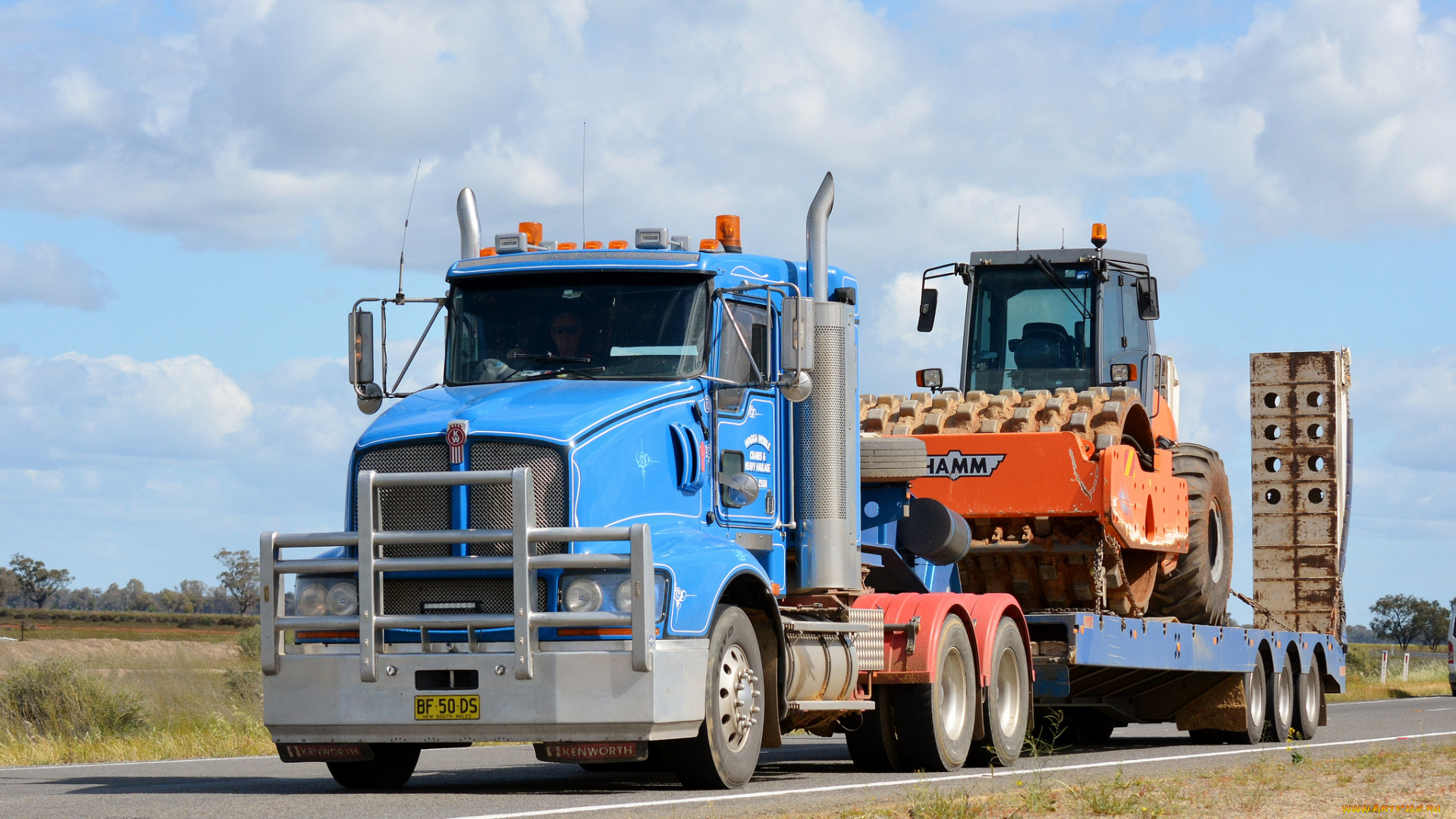 kenworth, t608, автомобили, kenworth, тяжелый, грузовик, седельный, тягач