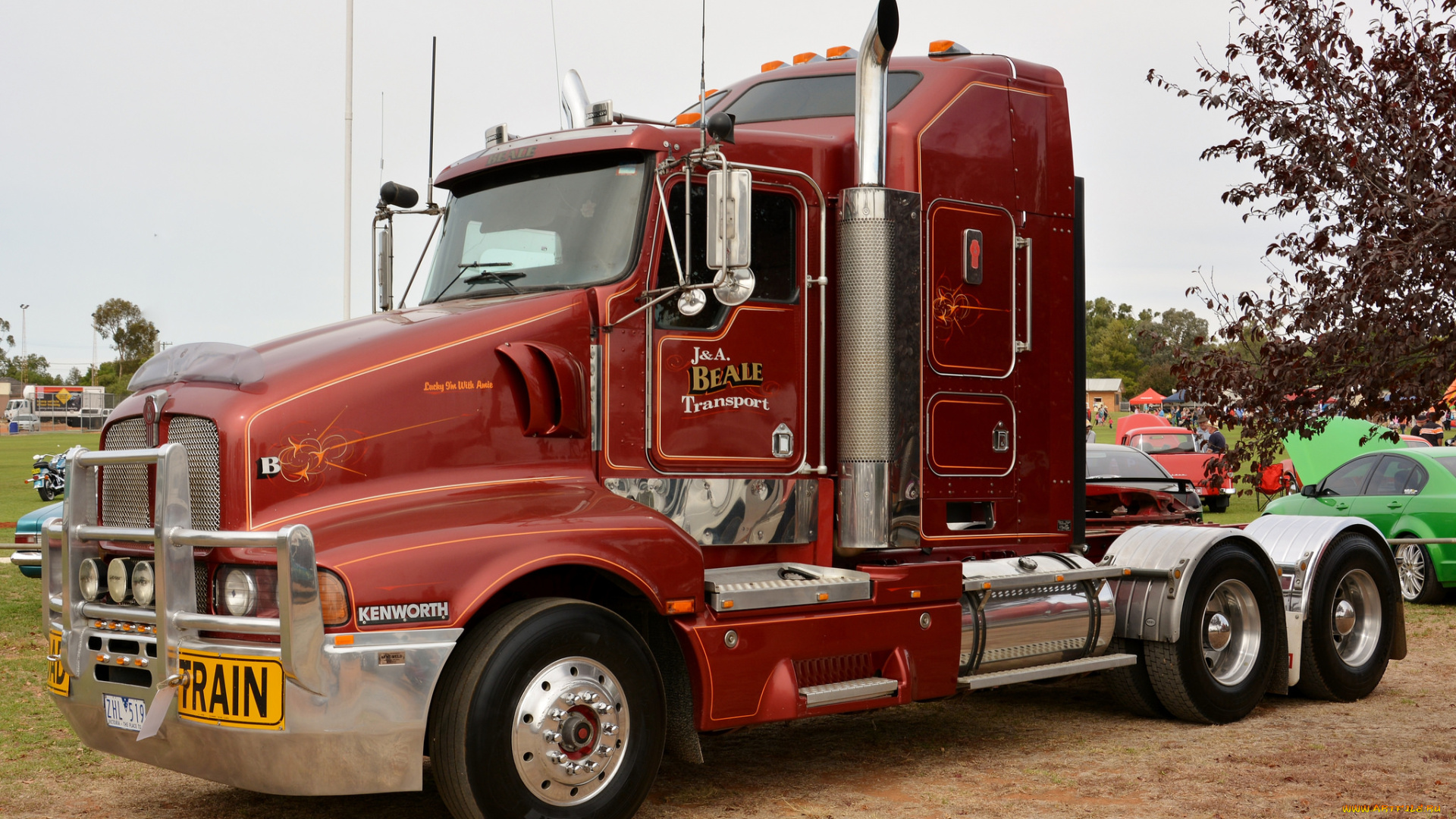 t604, kenworth, автомобили, kenworth, тяжелый, грузовик, седельный, тягач