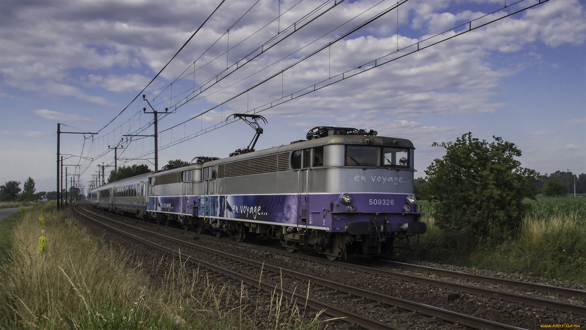 техника, электрички, железная, дорога, локомотив, состав