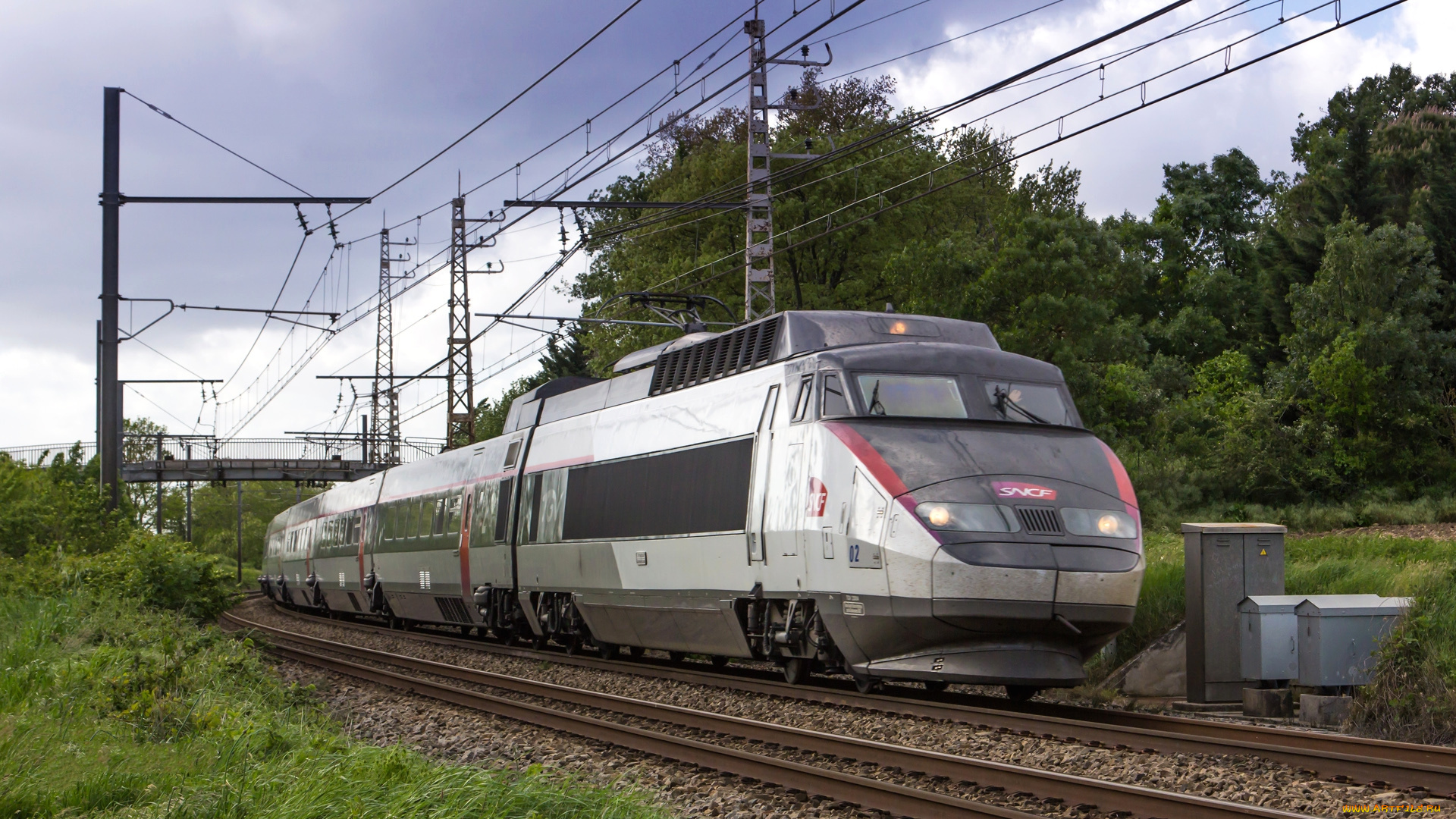 техника, поезда, железная, дорога, локомотив, состав