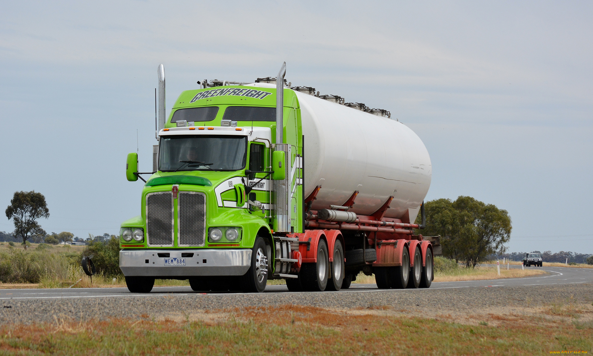 kenworth, автомобили, тяжелый, грузовик, седельный, тягач