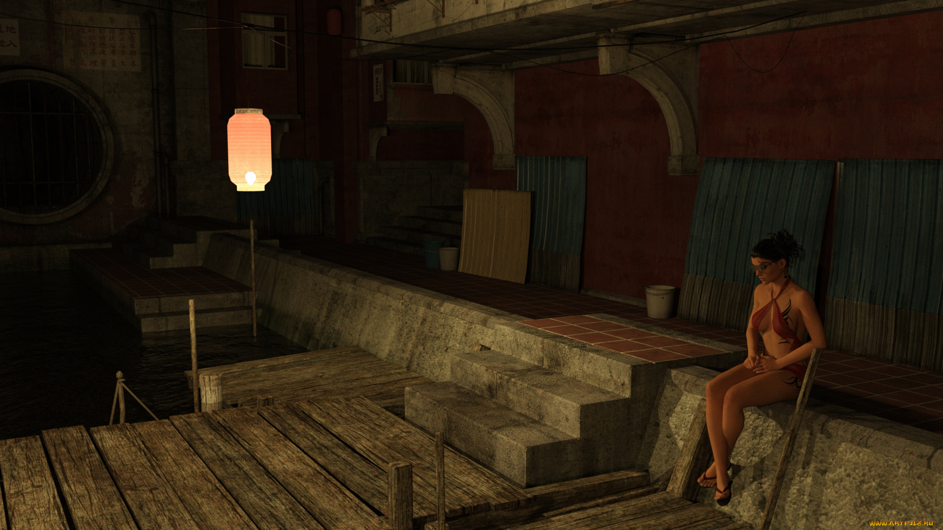 3д, графика, люди, , people, девушка, взгляд, фон