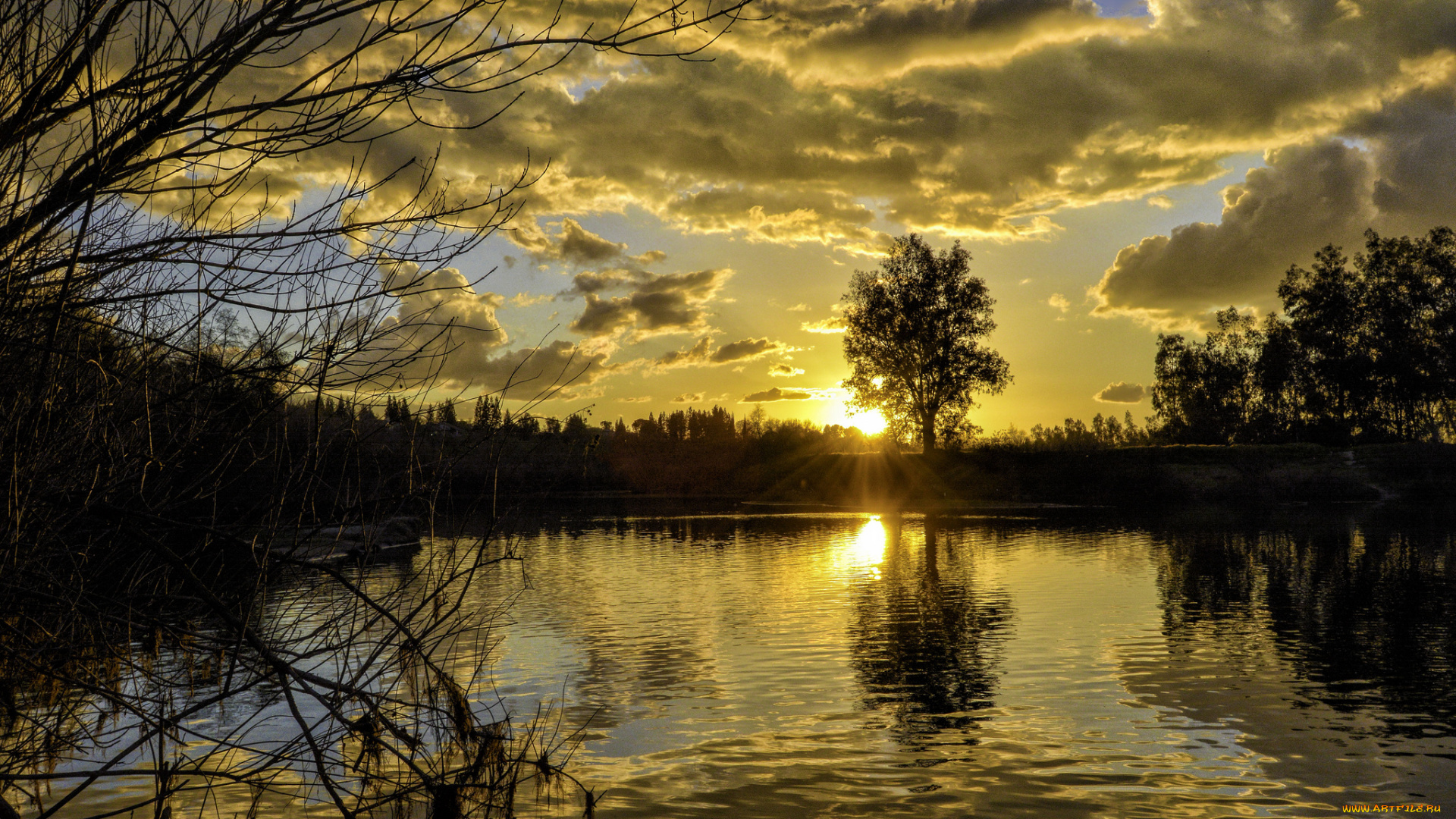 природа, восходы, закаты, рассвет