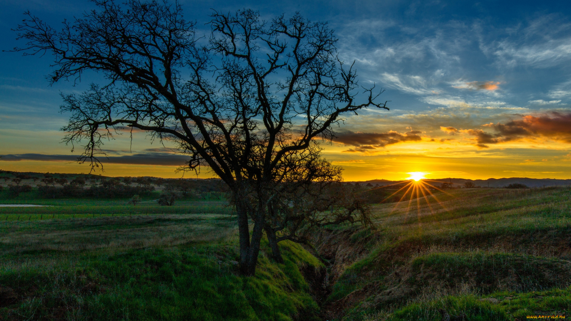 природа, восходы, закаты, рассвет