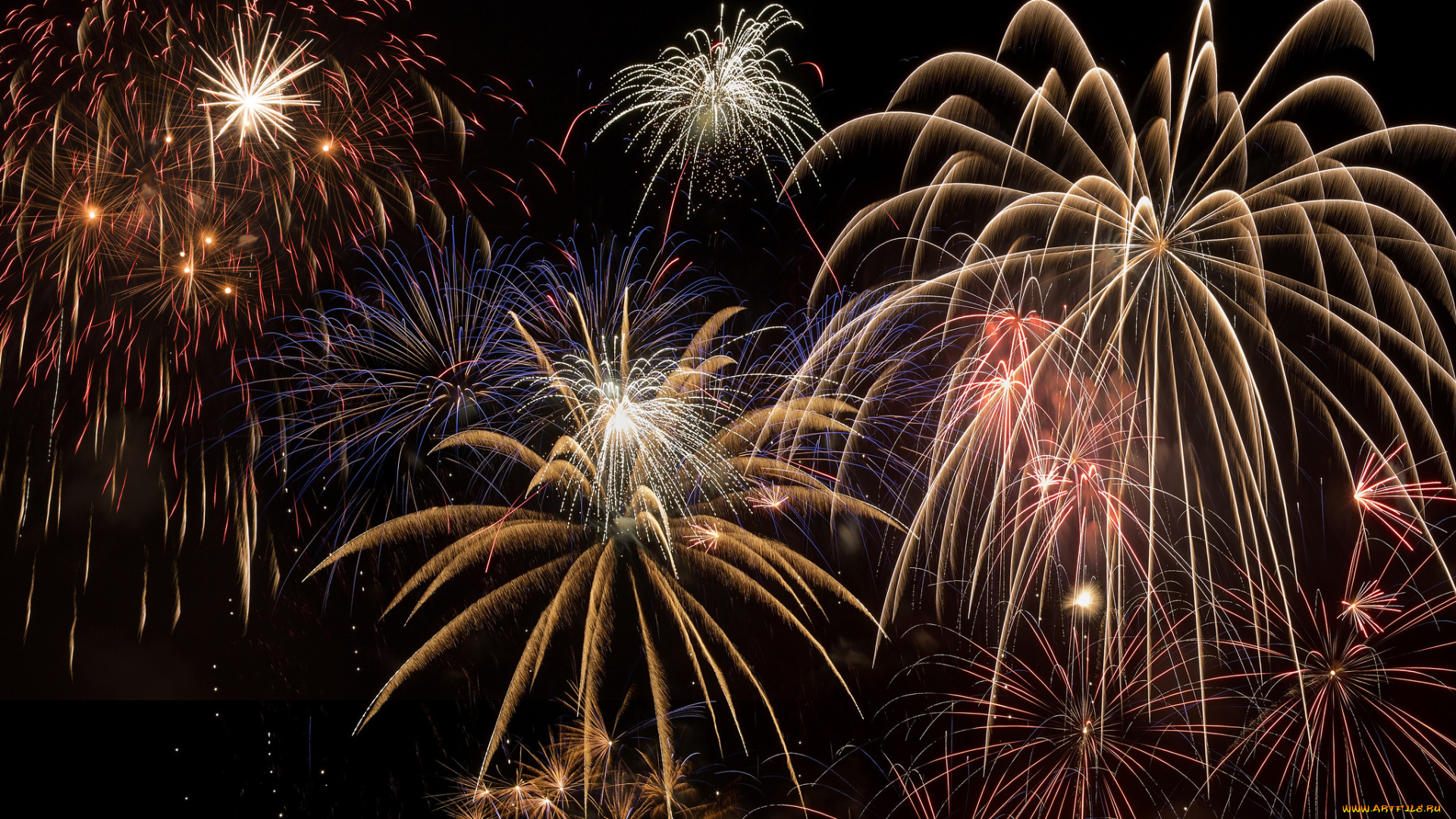 разное, салюты, , фейерверки, красота, салют, огни, фейерверк