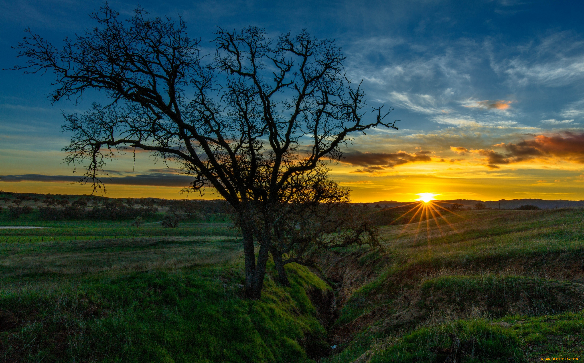 природа, восходы, закаты, рассвет