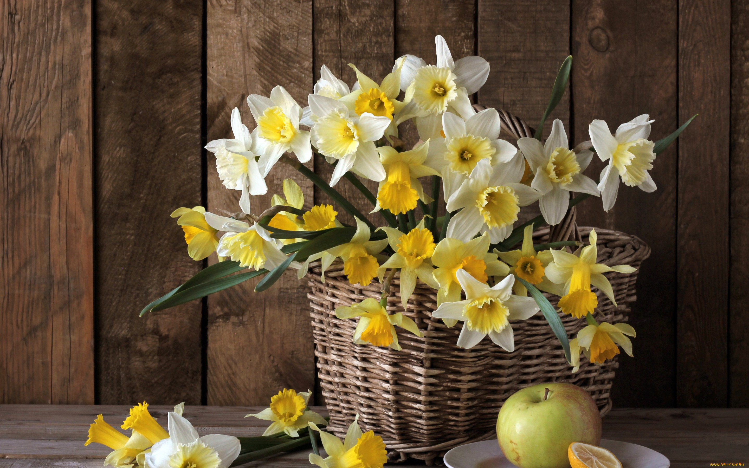 цветы, нарциссы, bouquet, still, life, flowers, натюрморт, букет