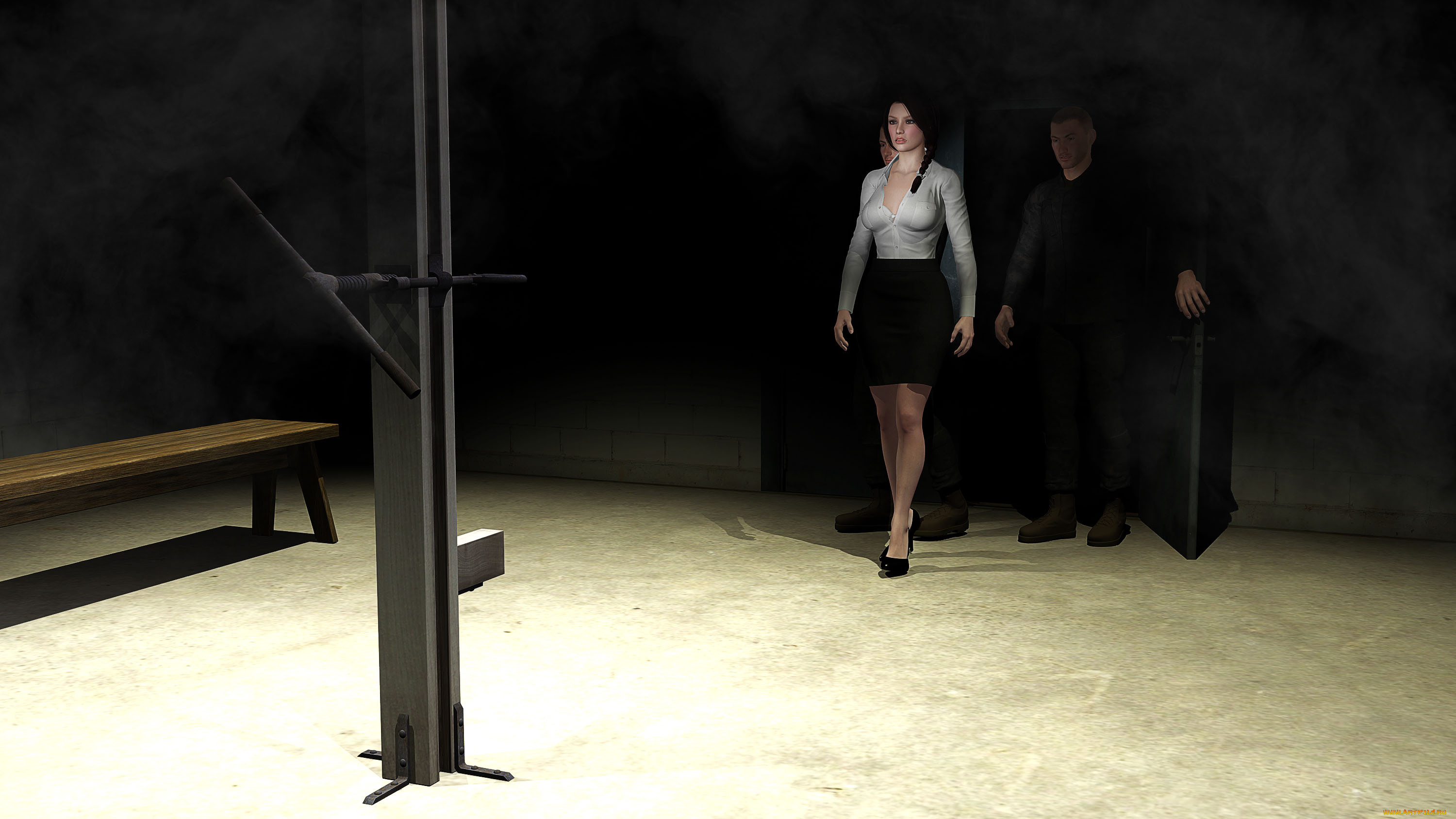 3д, графика, люди, , people, взгляд, девушка, парень, фон