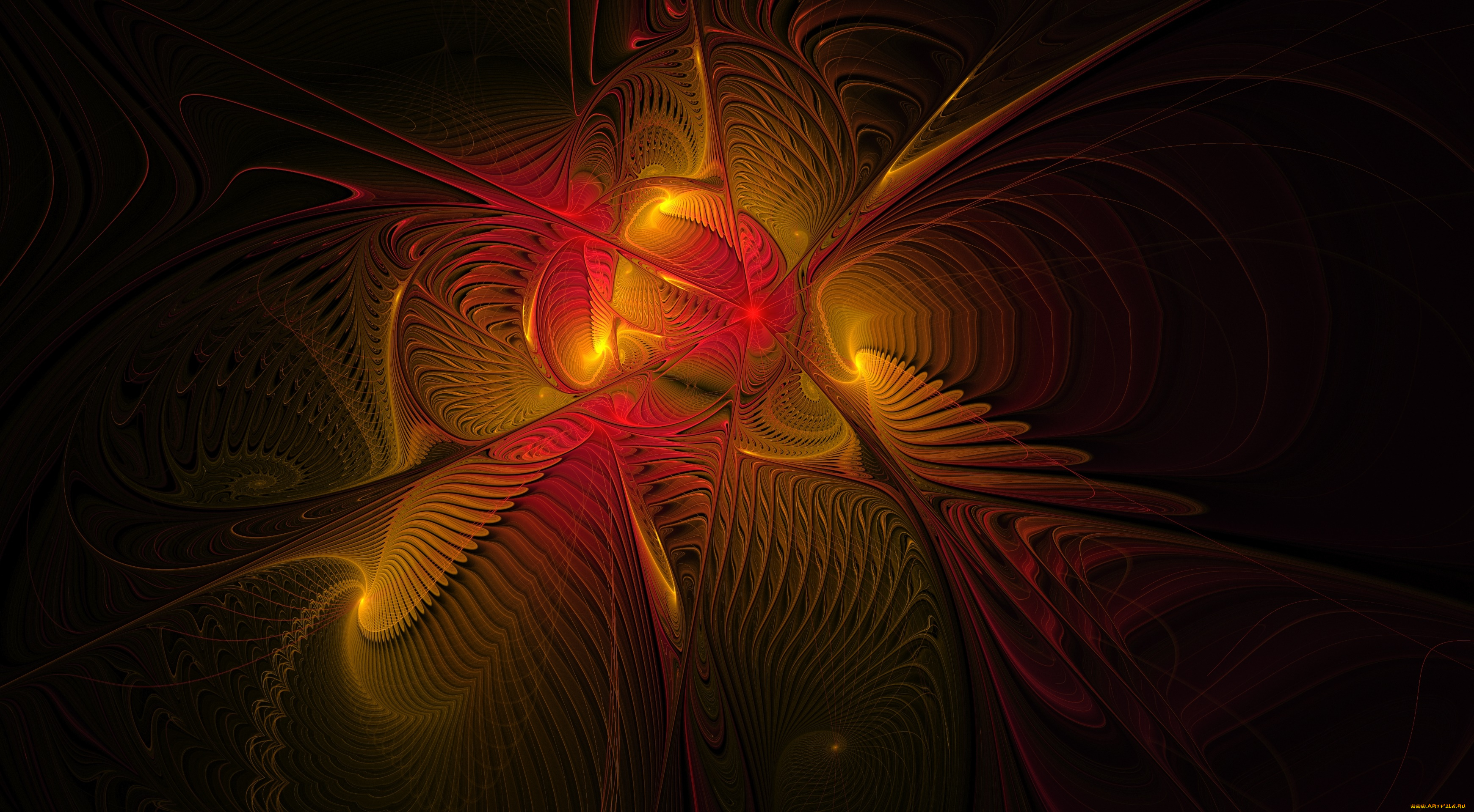 3д, графика, фракталы, , fractal, цвета, фон, узор