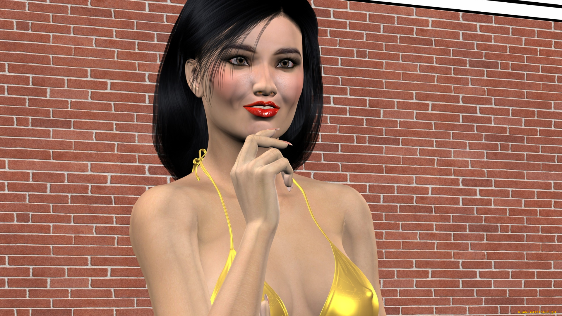 3д, графика, люди, , people, фон, взгляд, девушка