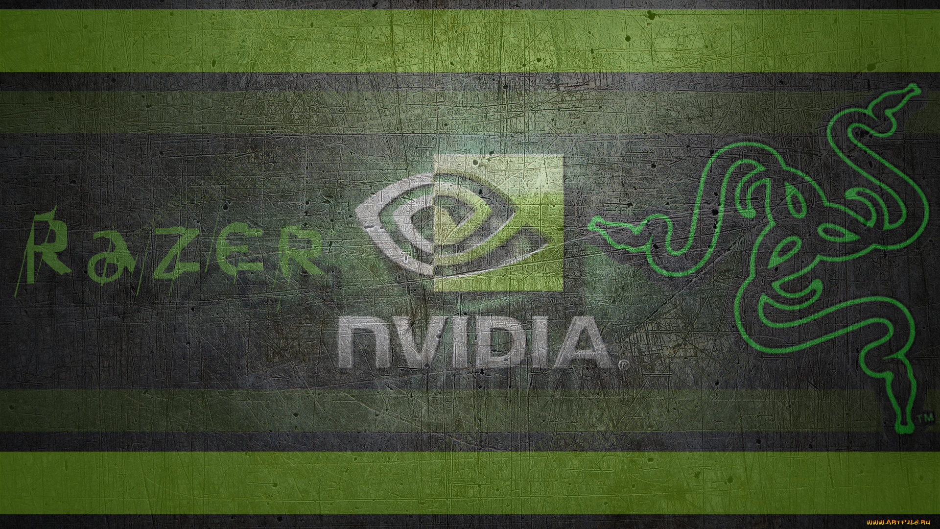 компьютеры, nvidia, логотип, фон