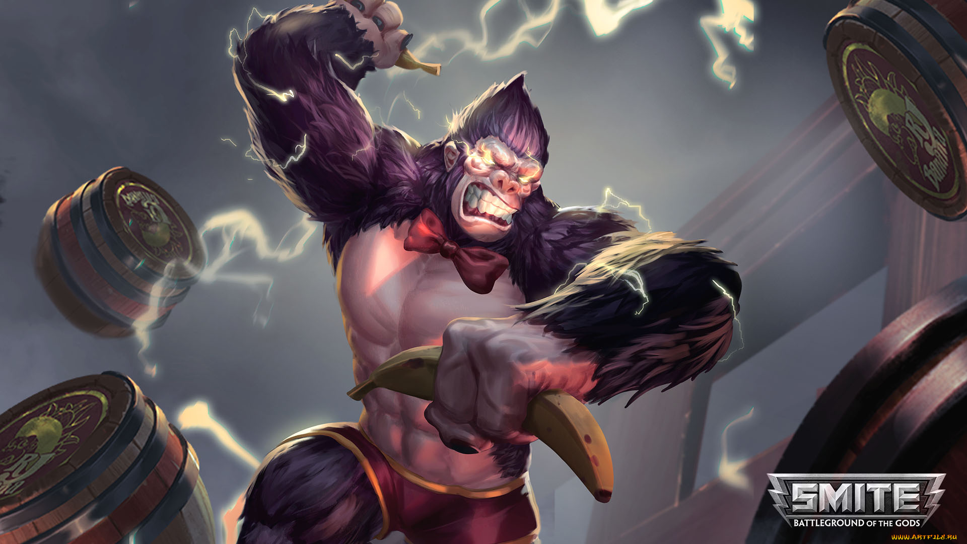 видео, игры, smite, ролевая, action, онлайн