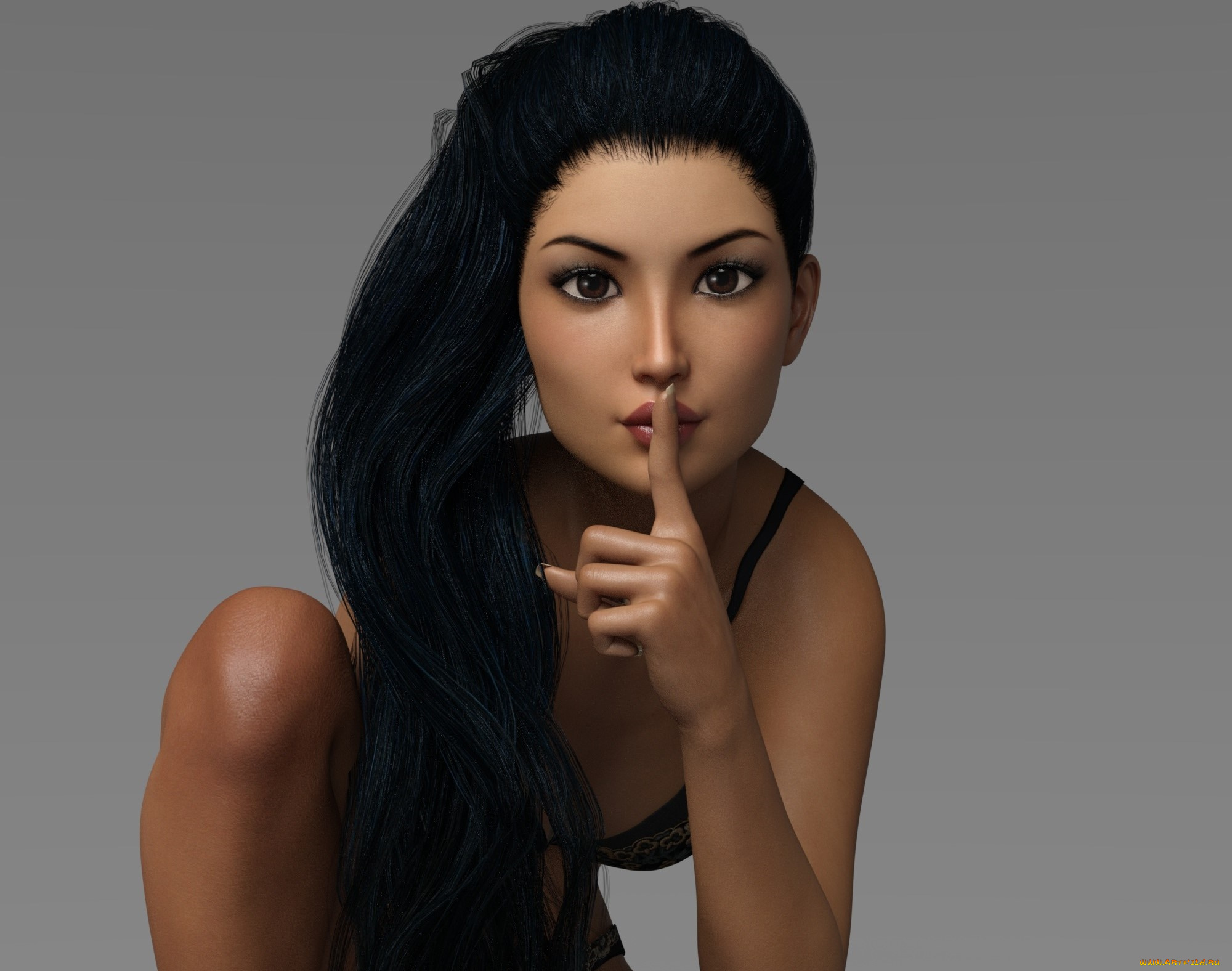 3д, графика, люди, , people, фон, взгляд, девушка