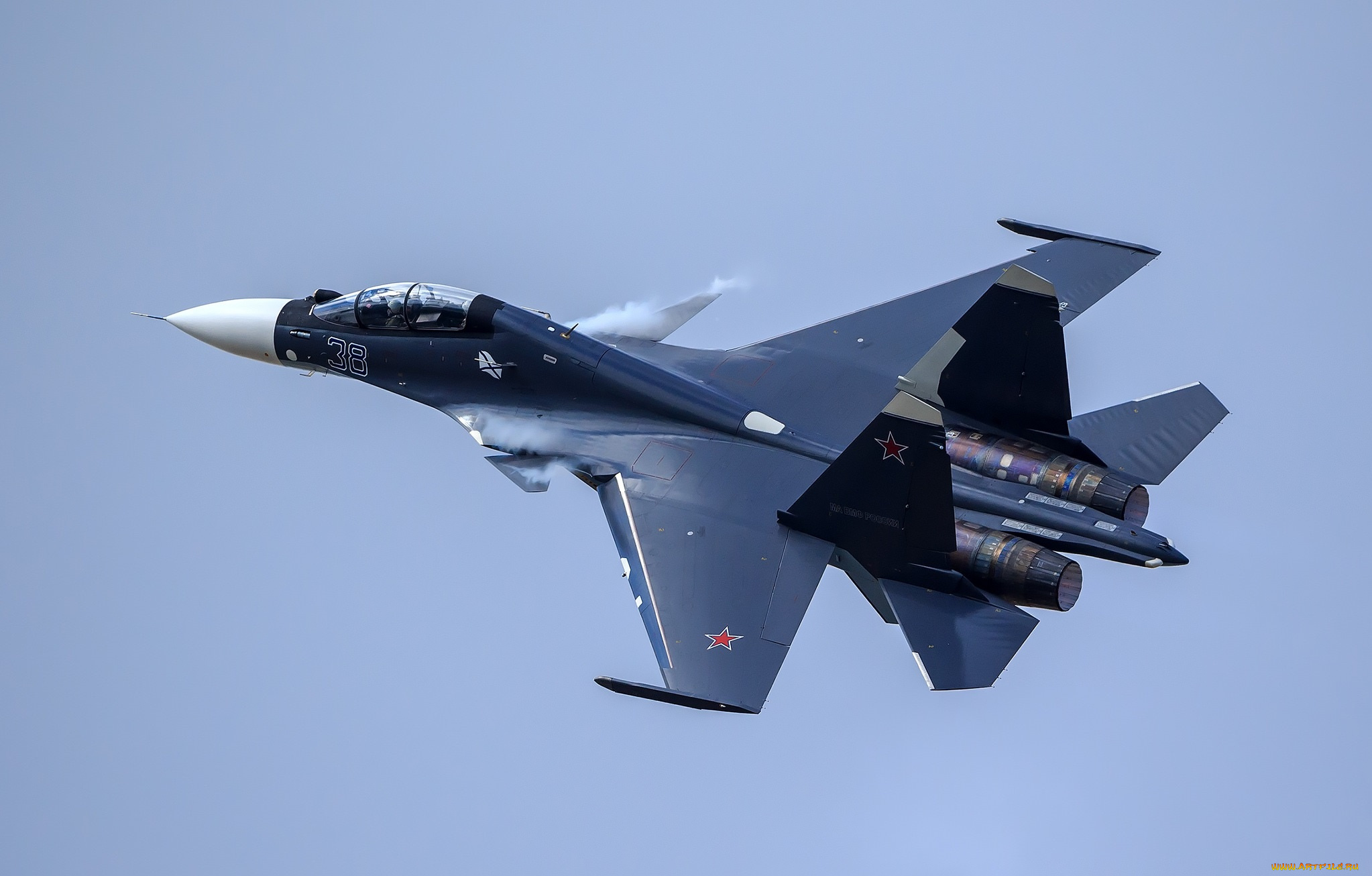 su-30sm, авиация, боевые, самолёты, истребитель