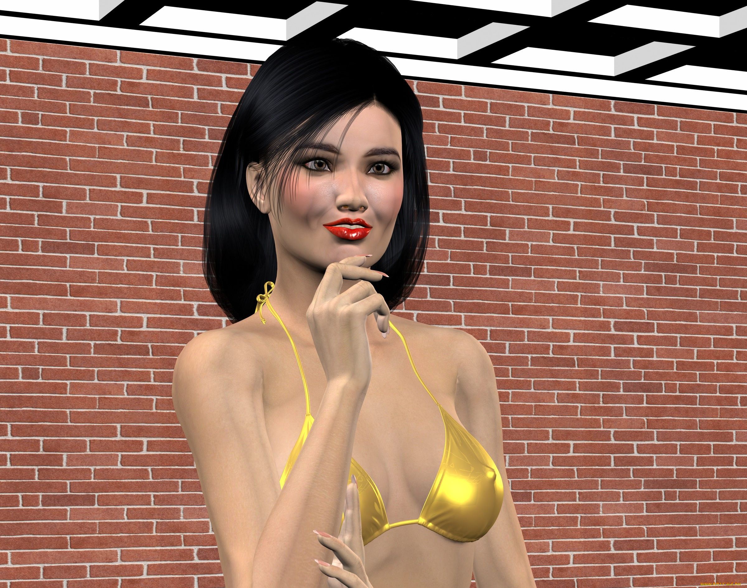 3д, графика, люди, , people, фон, взгляд, девушка