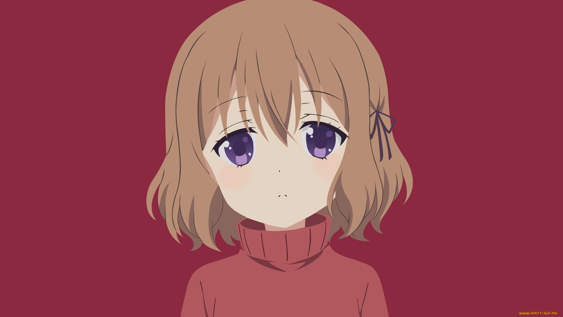 аниме, blend, s, девушка, фон, взгляд