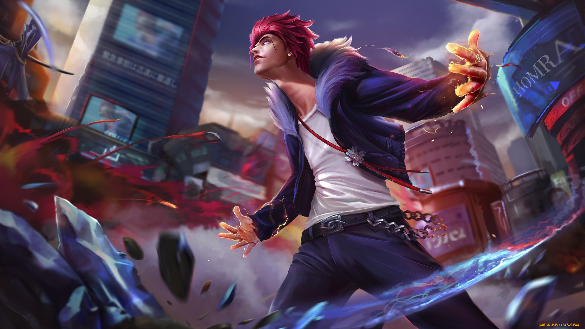 аниме, k, project, suoh, mikoto, k, project, peng, wang