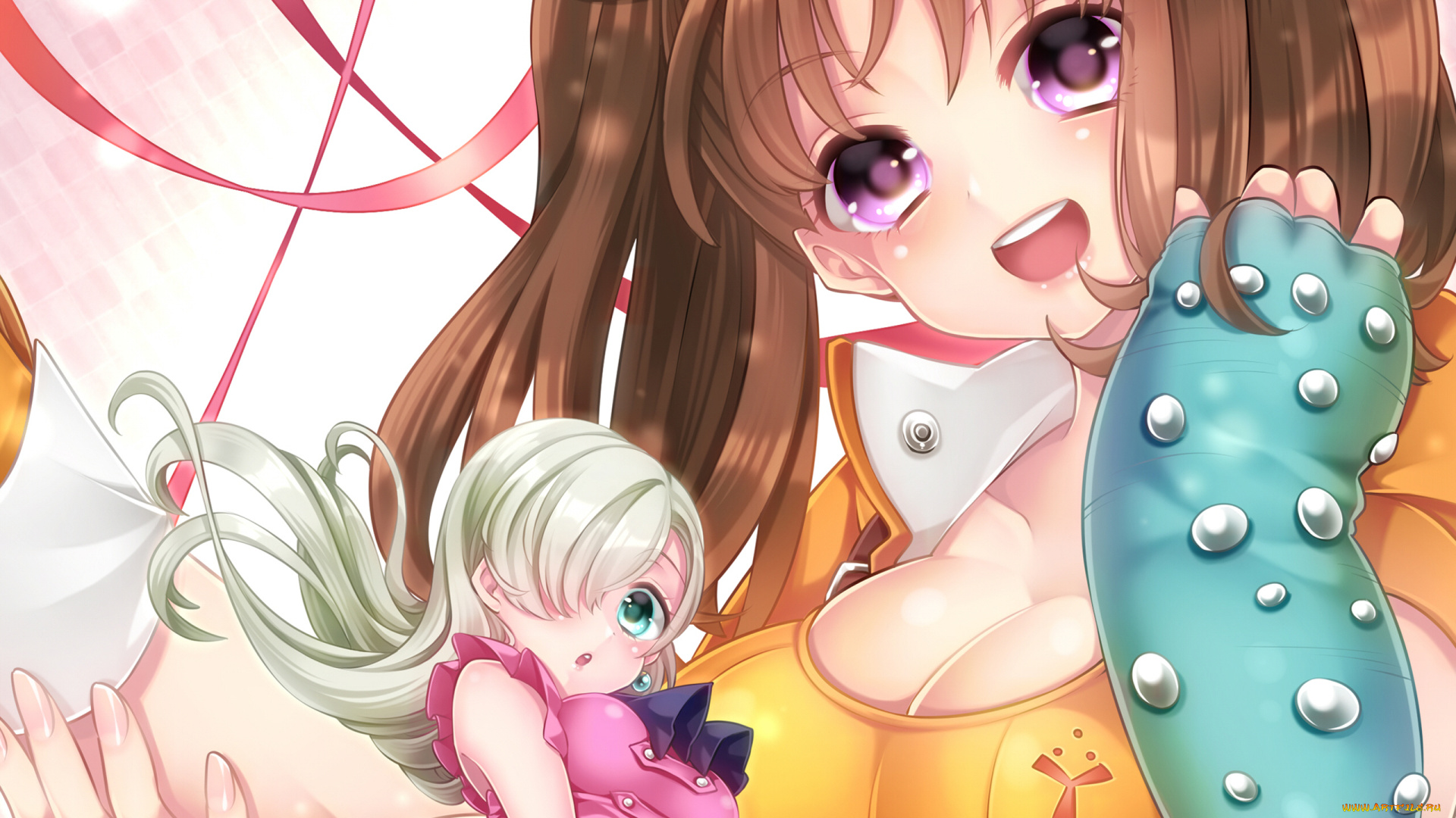 аниме, nanatsu, no, taizai, девушки