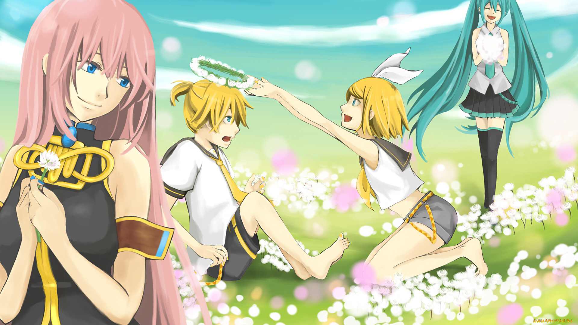 аниме, vocaloid, вокалоид