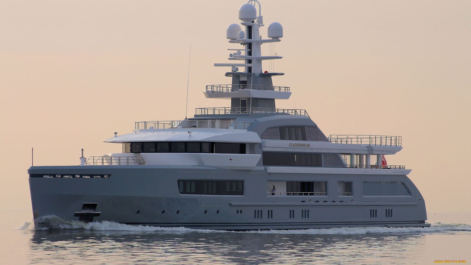 cloudbreak, корабли, Яхты, суперяхта